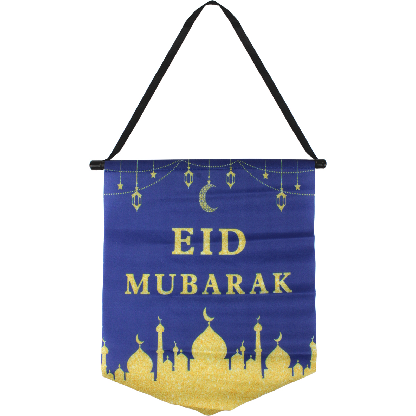 Eid Mubarak Fabric Hanging Sign