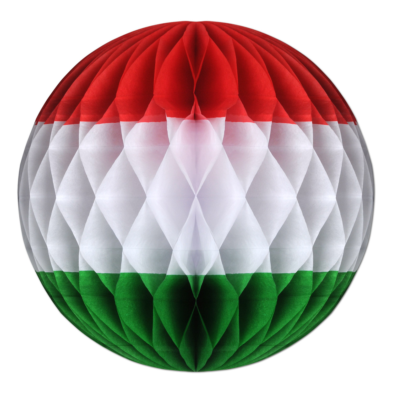 Red White Green Tissue Ball