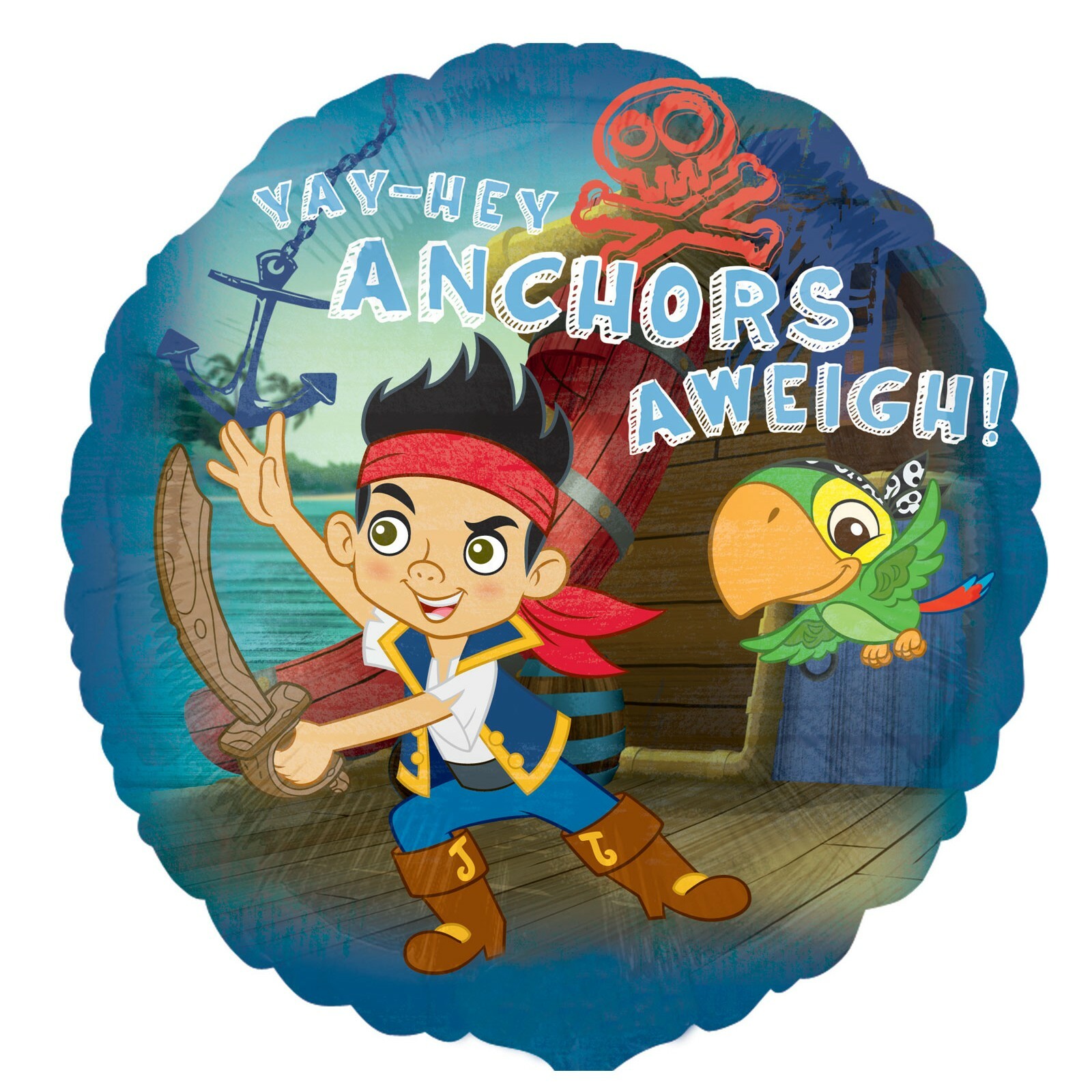 Jake and the Never Land Pirates Helium Balloon