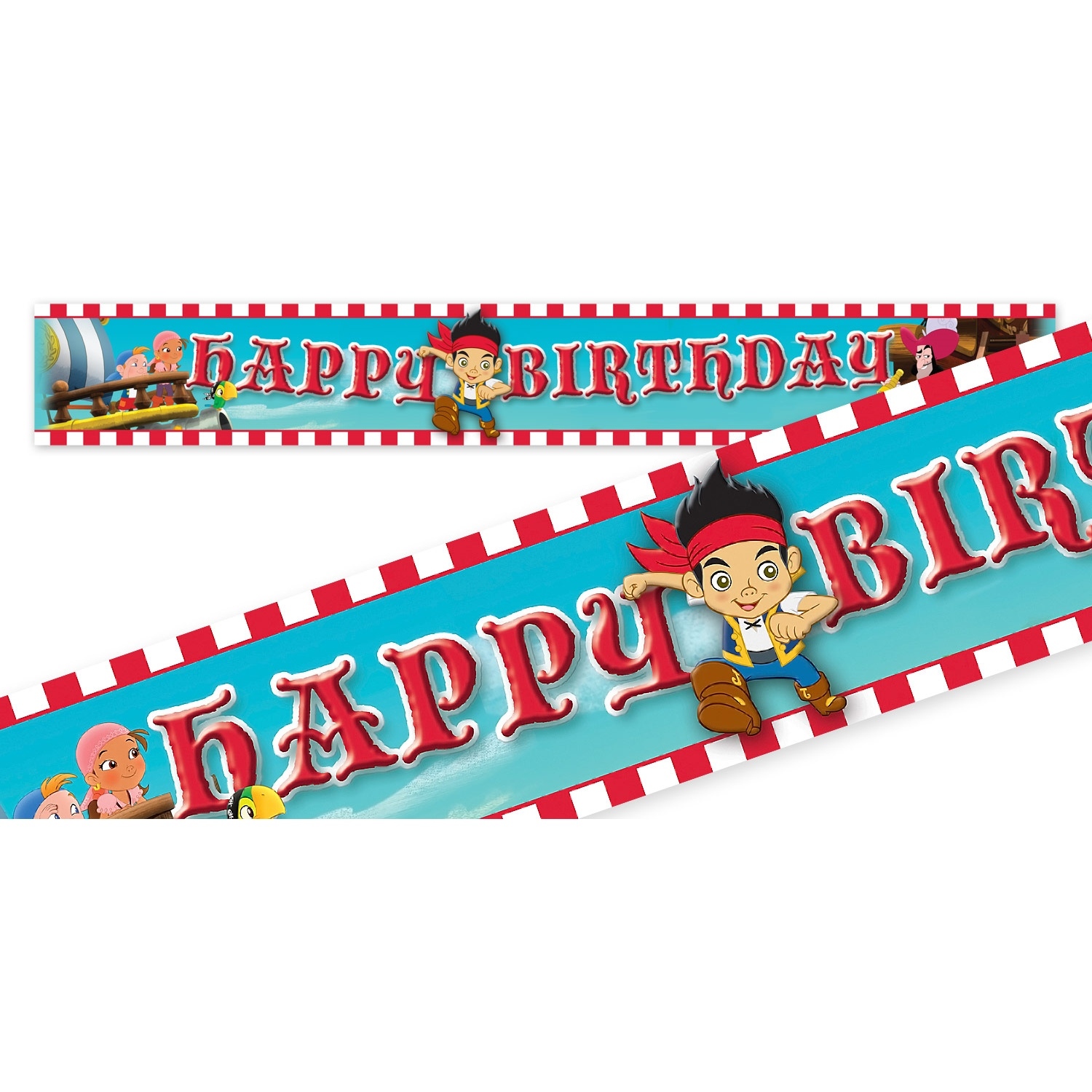 Jake and the Never Land Pirates Happy Birthday Banner
