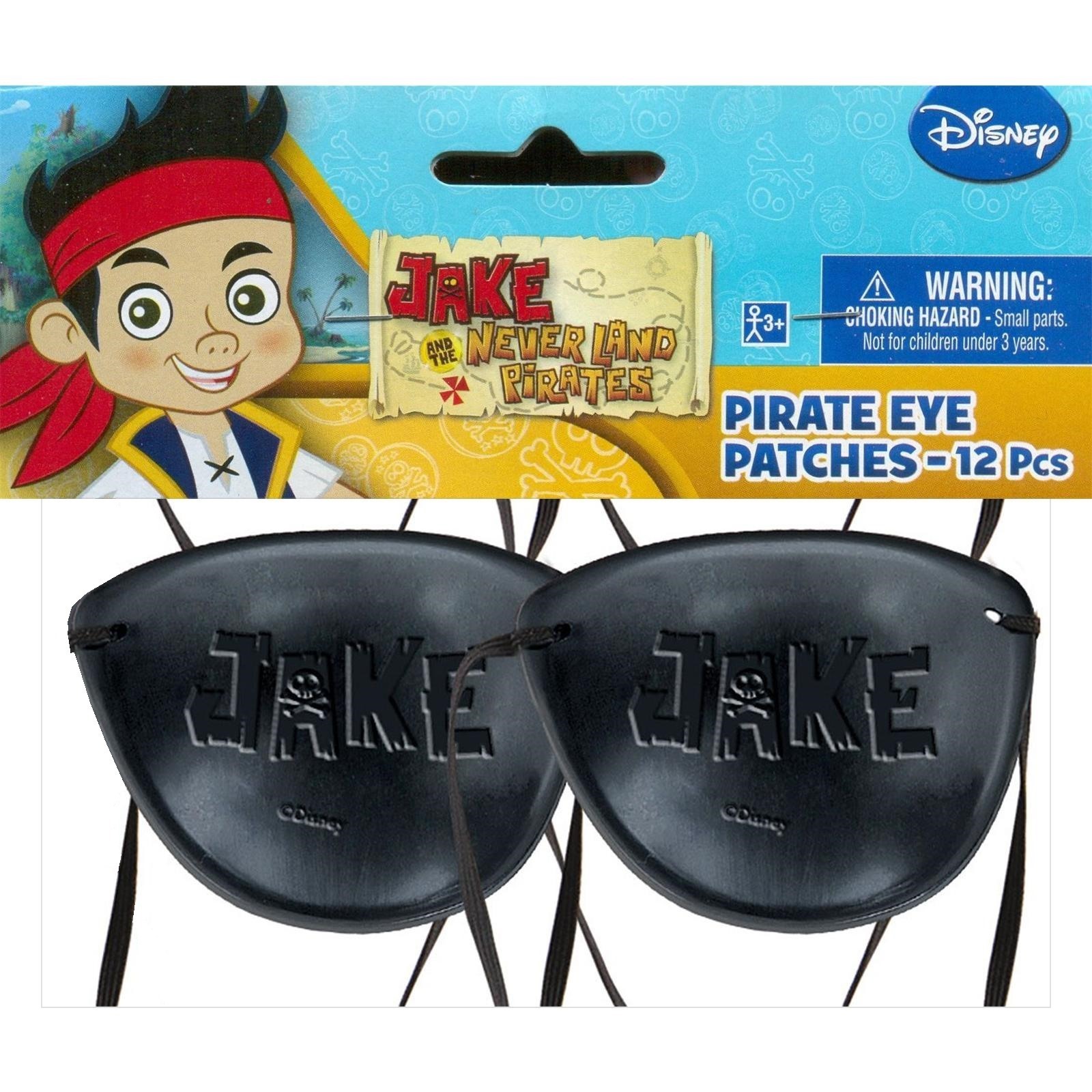 Jake and the Never Land Pirates Eye Patches (Pack 12)