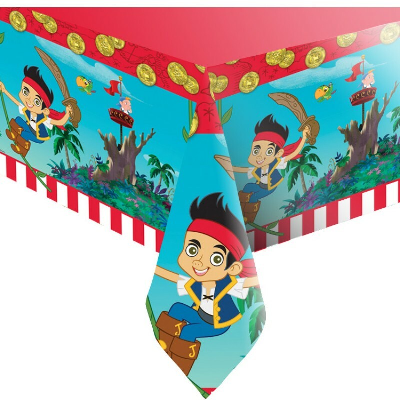 Jake and the Never Land Pirates Plastic Tablecloth