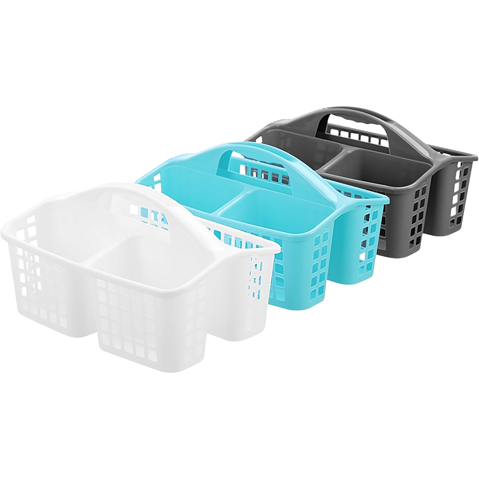 3 Compartment Cleaning Storage Caddy Assorted