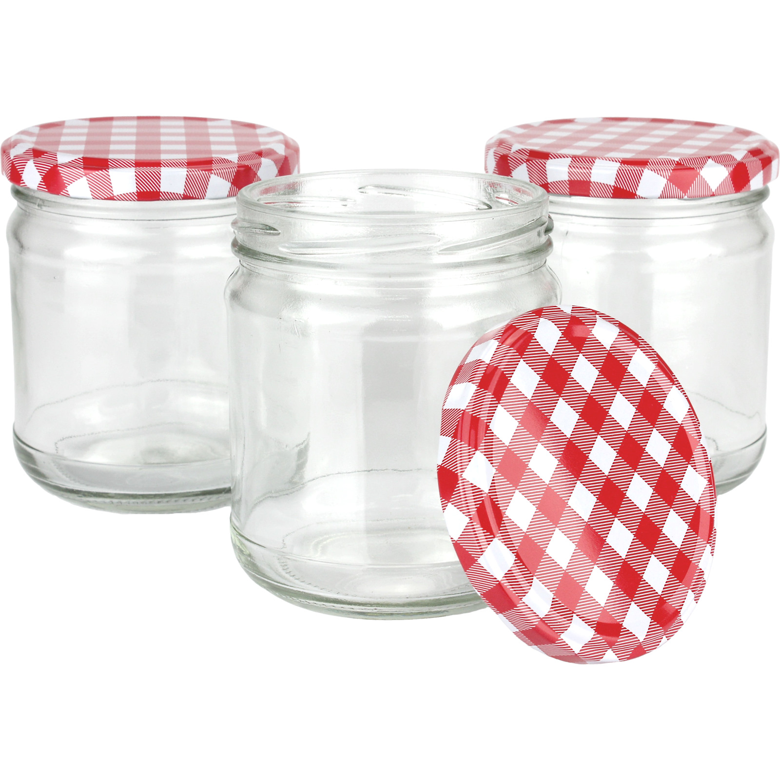 Toscana Glass Conserve Jars 450ml (Pack of 8)
