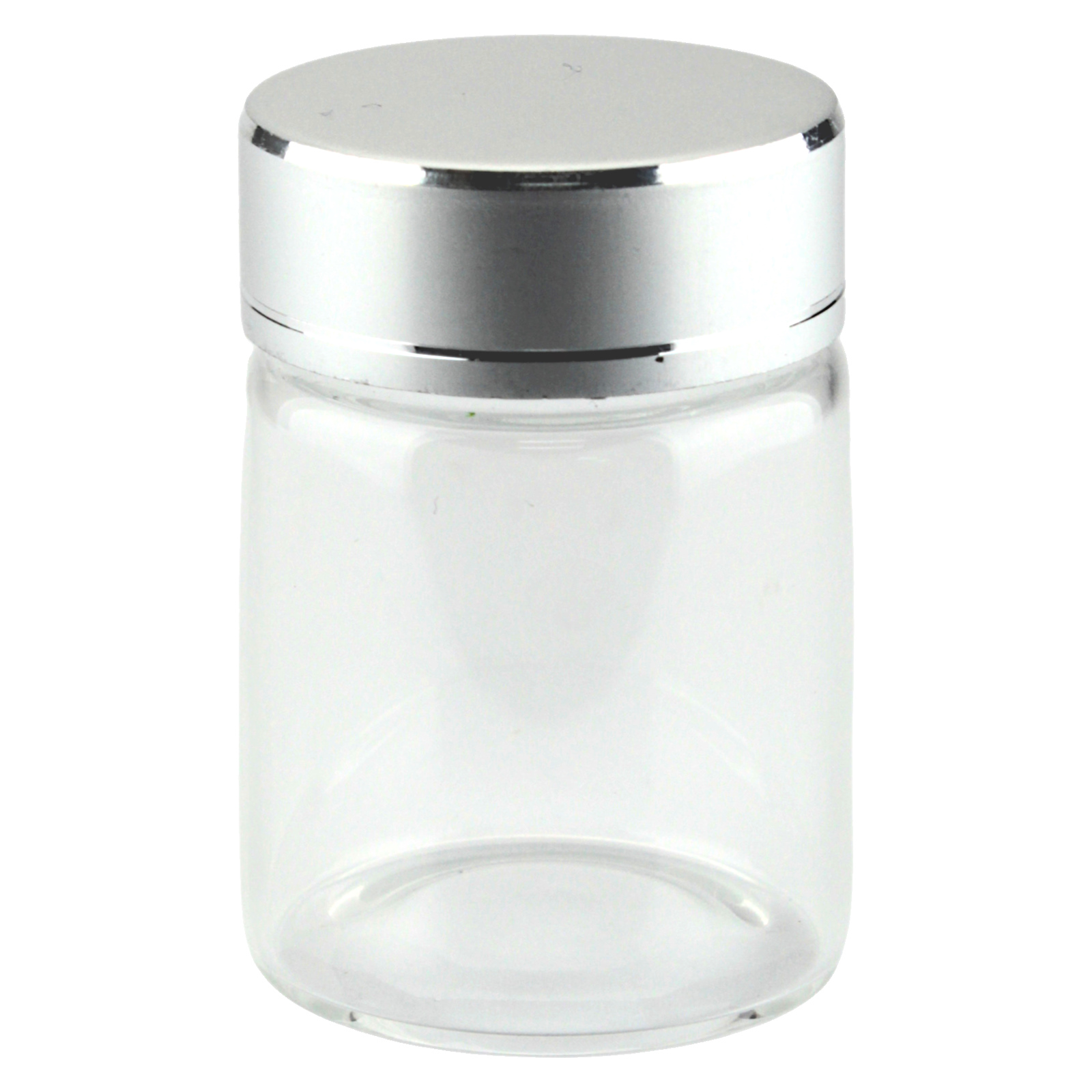 Clear Glass Round Screw Top Jar 30ml 