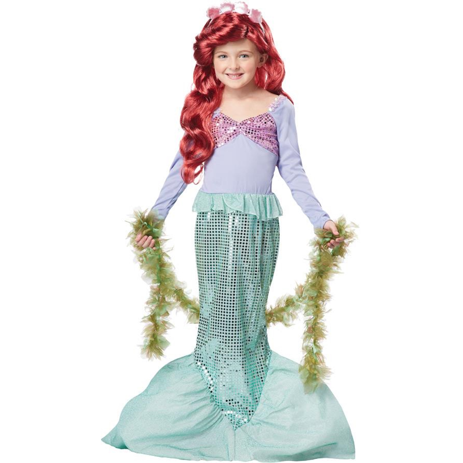 Little Mermaid Child Costume Large
