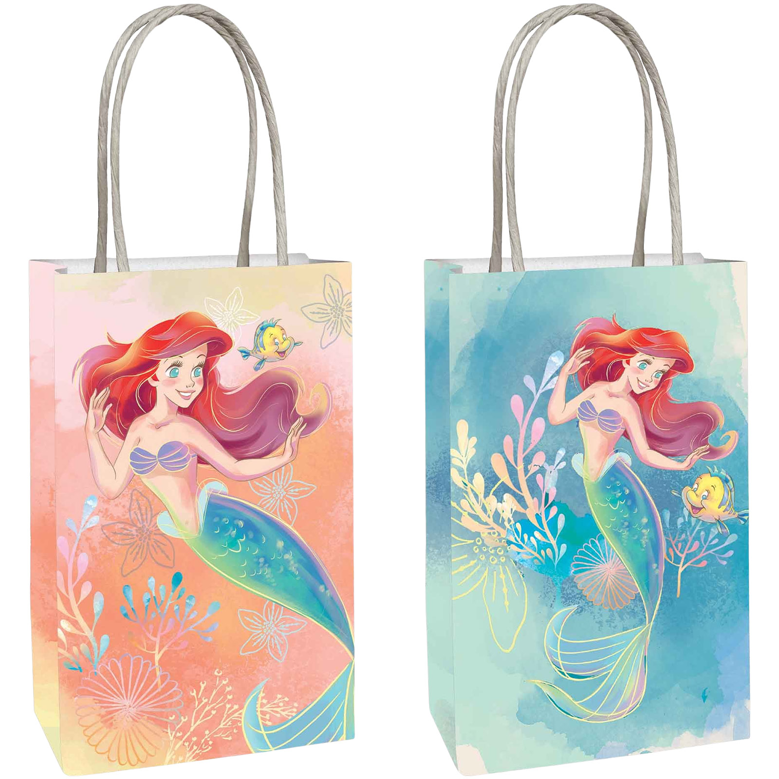 The Little Mermaid Paper Gift Bags (Pack of 8)