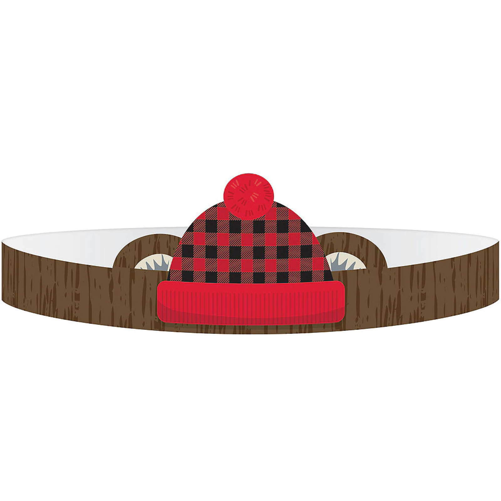 Little Lumberjack Paper Crowns (Pack of 8)