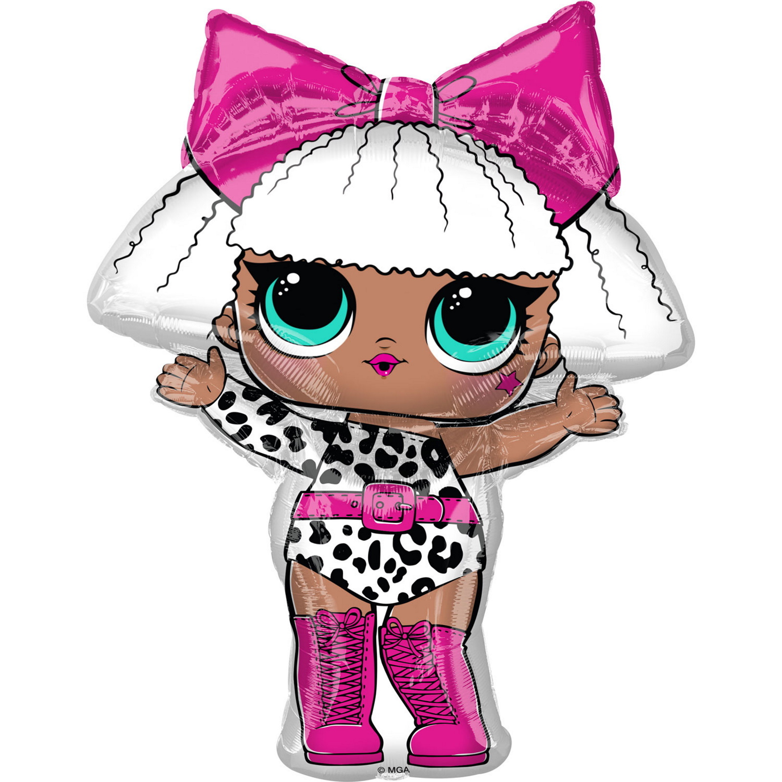 LOL Surprise Diva Supershape Balloon 86cm