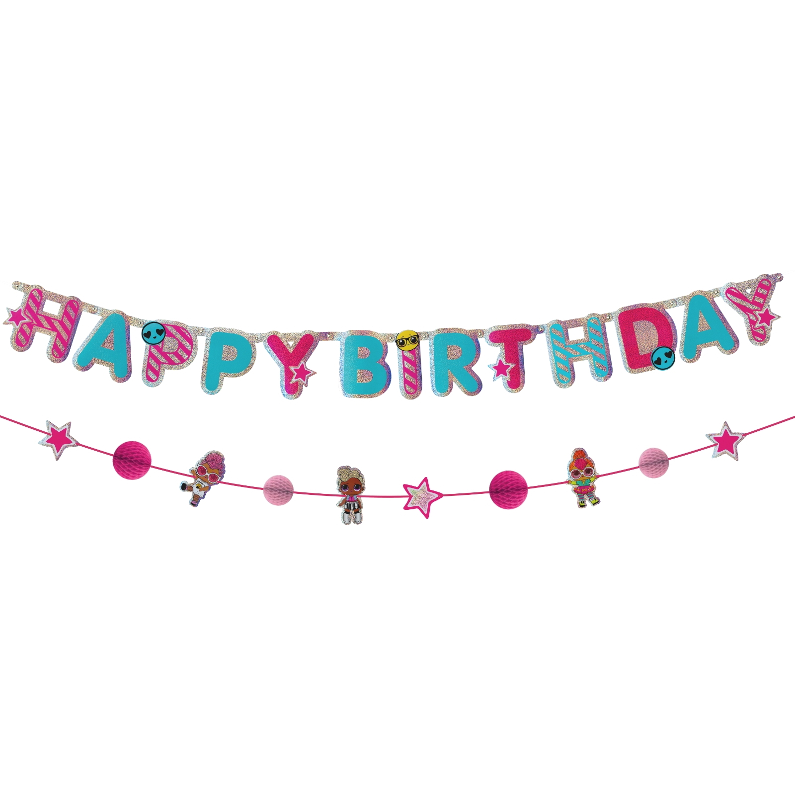 LOL Surprise Together 4 EVA Garland Banner Kit