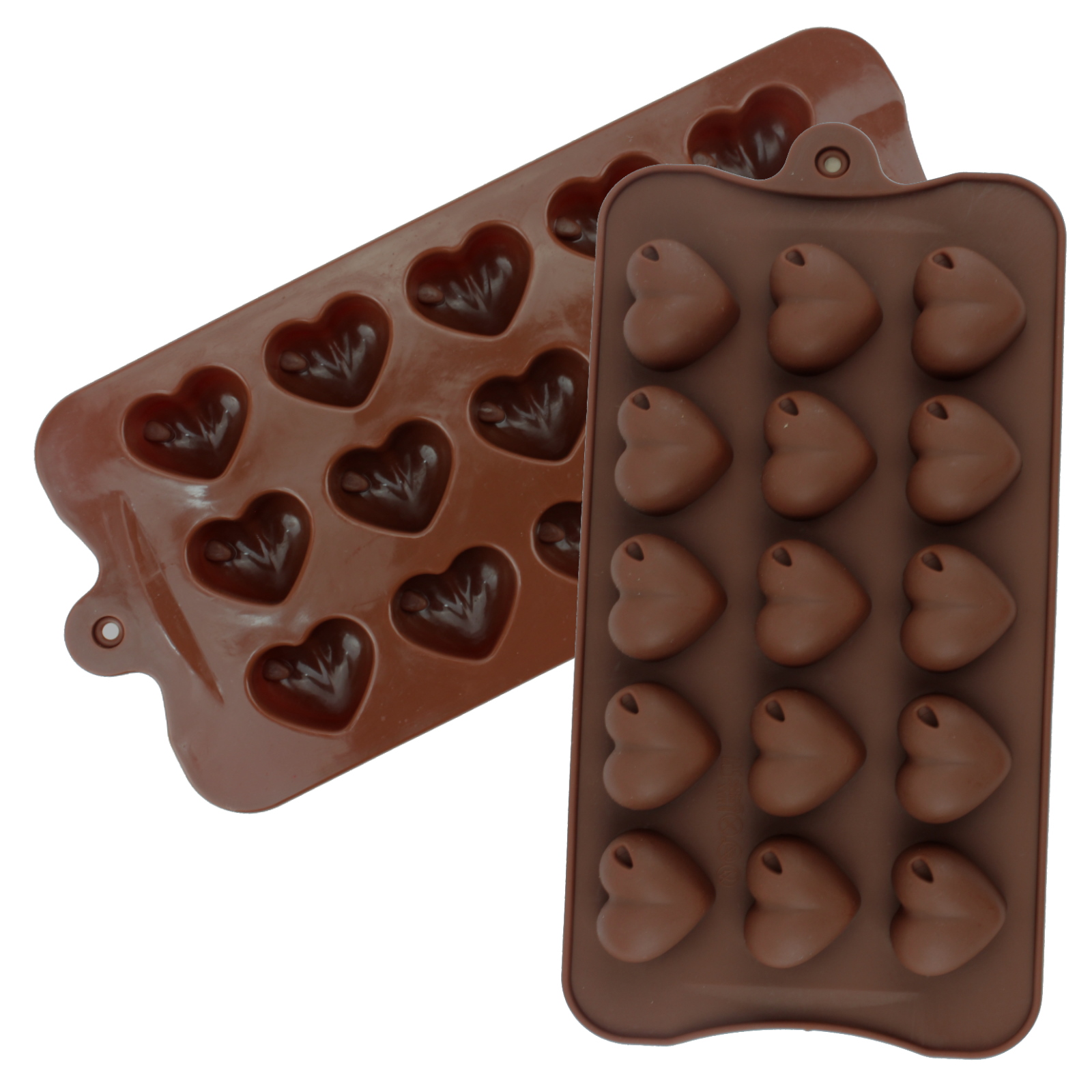 Shiny Heart Silicone Mould