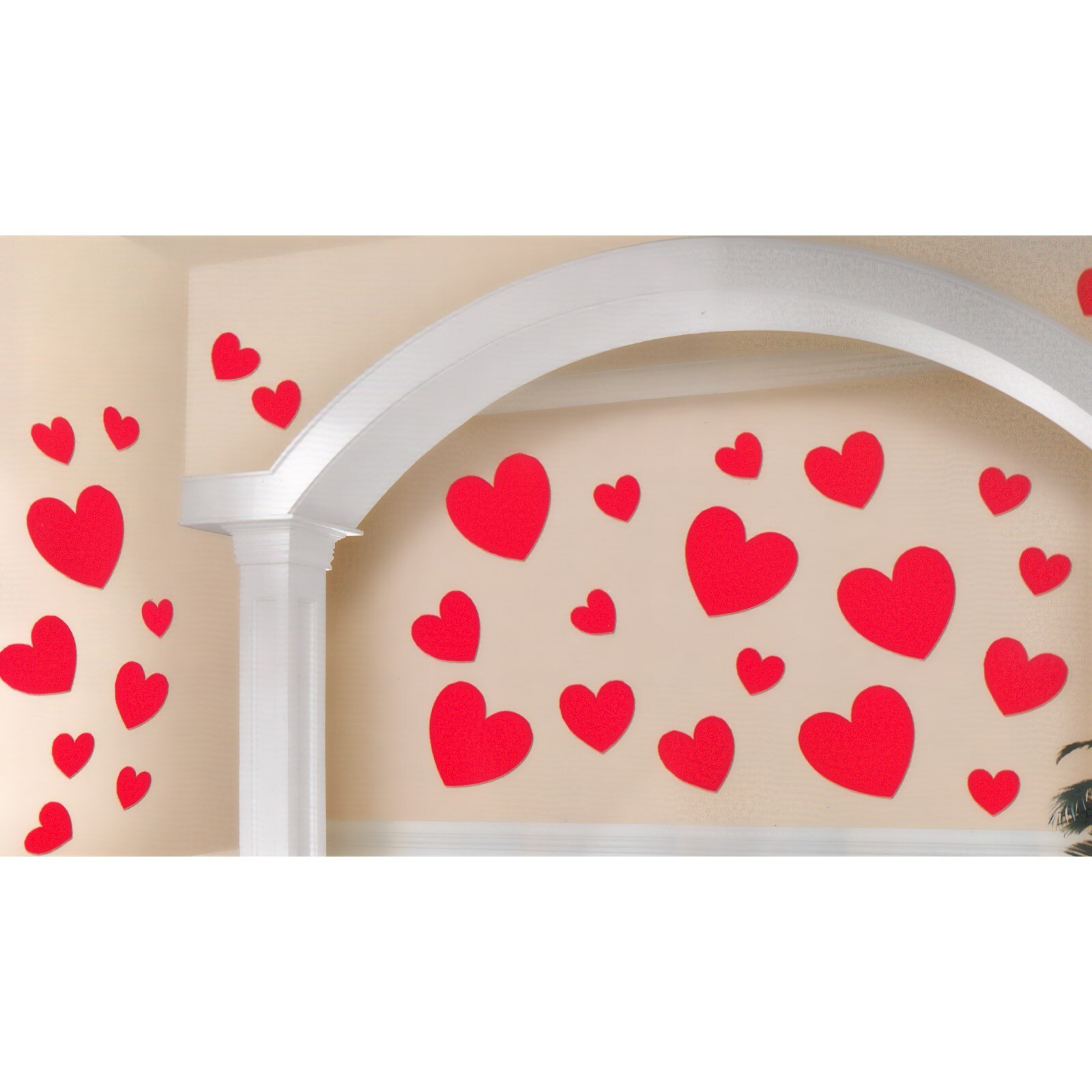 Heart Cutout Wall Decorations (Pack of 30)