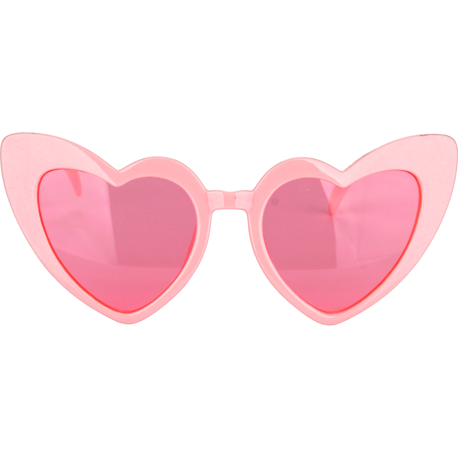 Pink Hearts Party Glasses