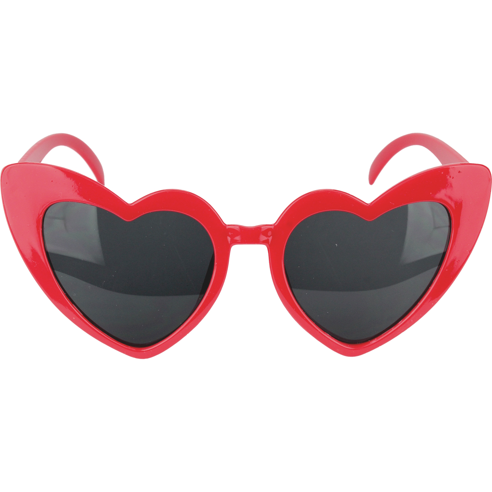 Retro Red Hearts Party Glasses