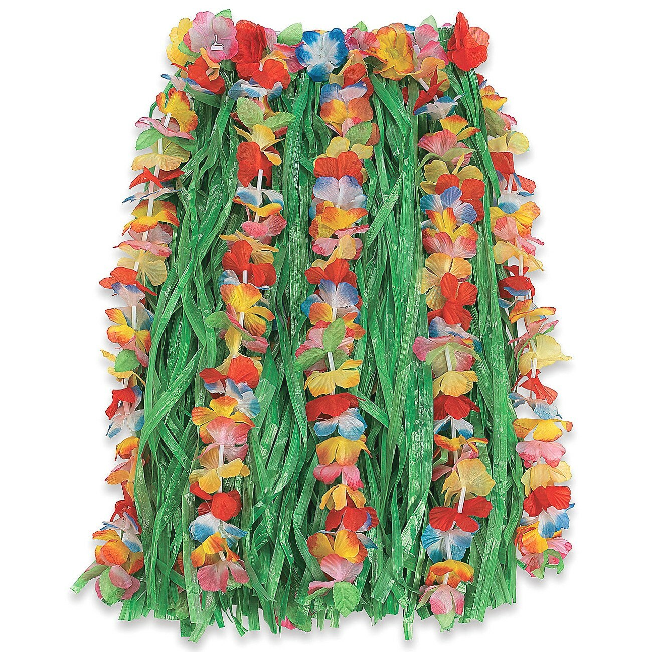 Child's Artificial Green Grass Hula Skirt