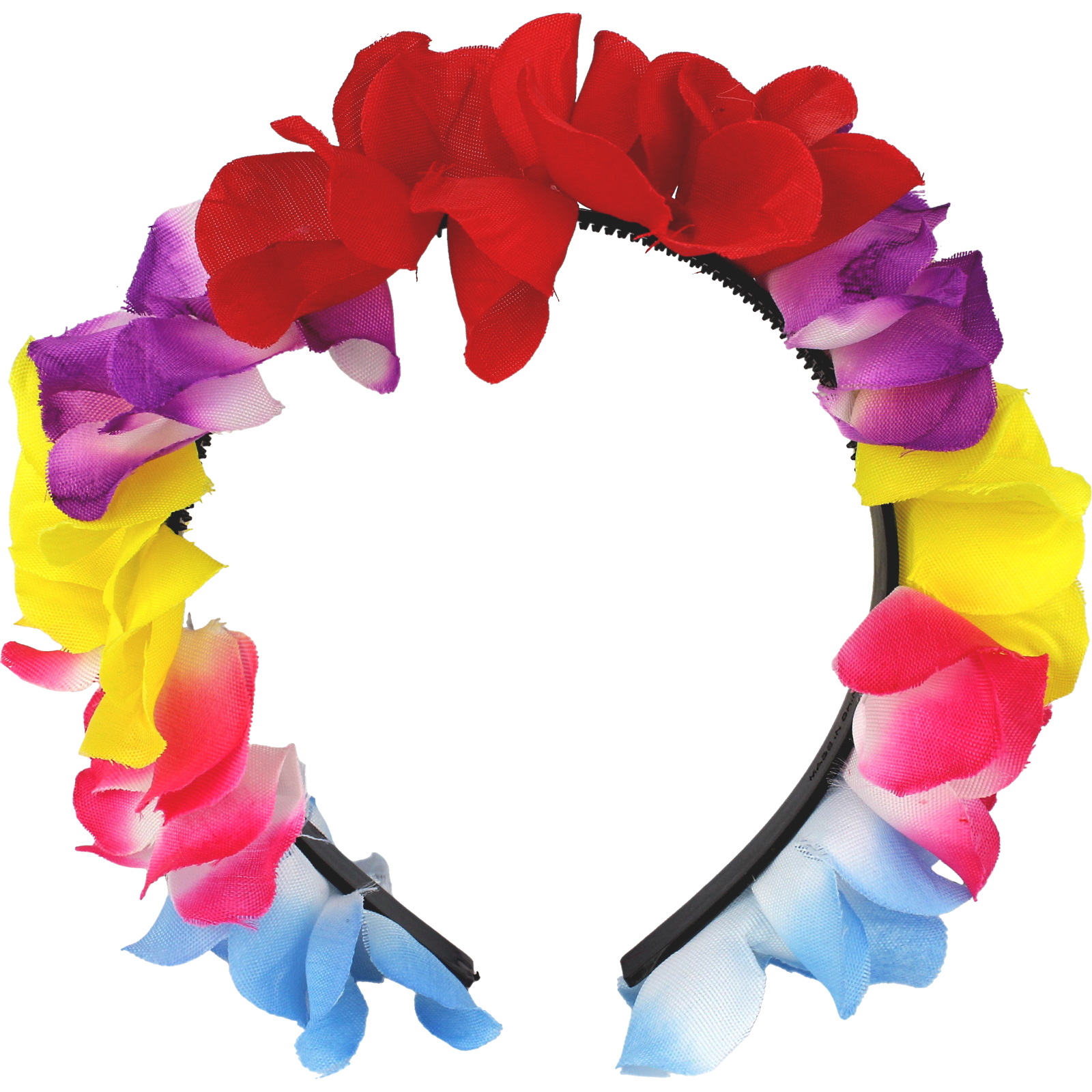 Rainbow Hawaiian Flower Headband