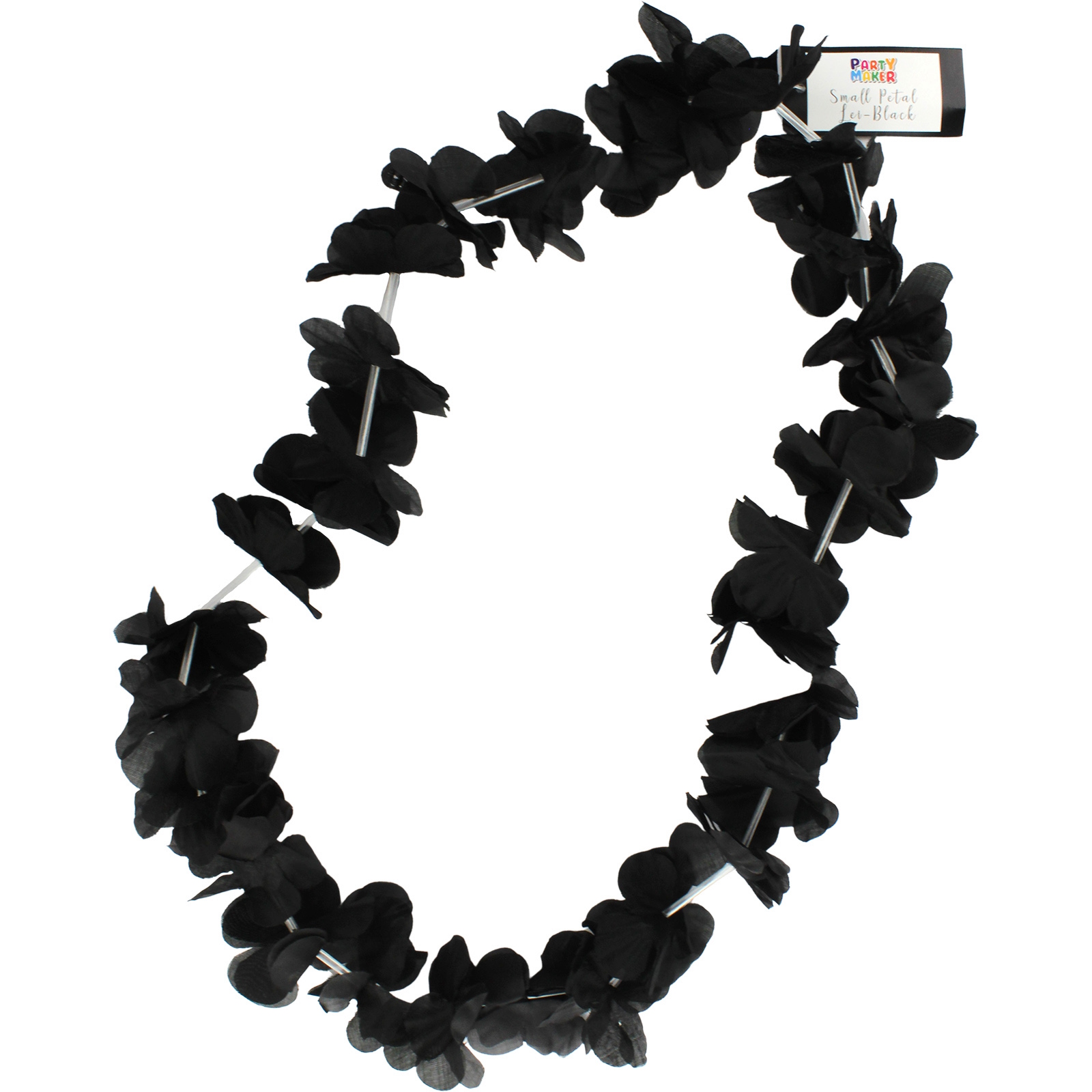 Black Small Petal Tropical Lei 