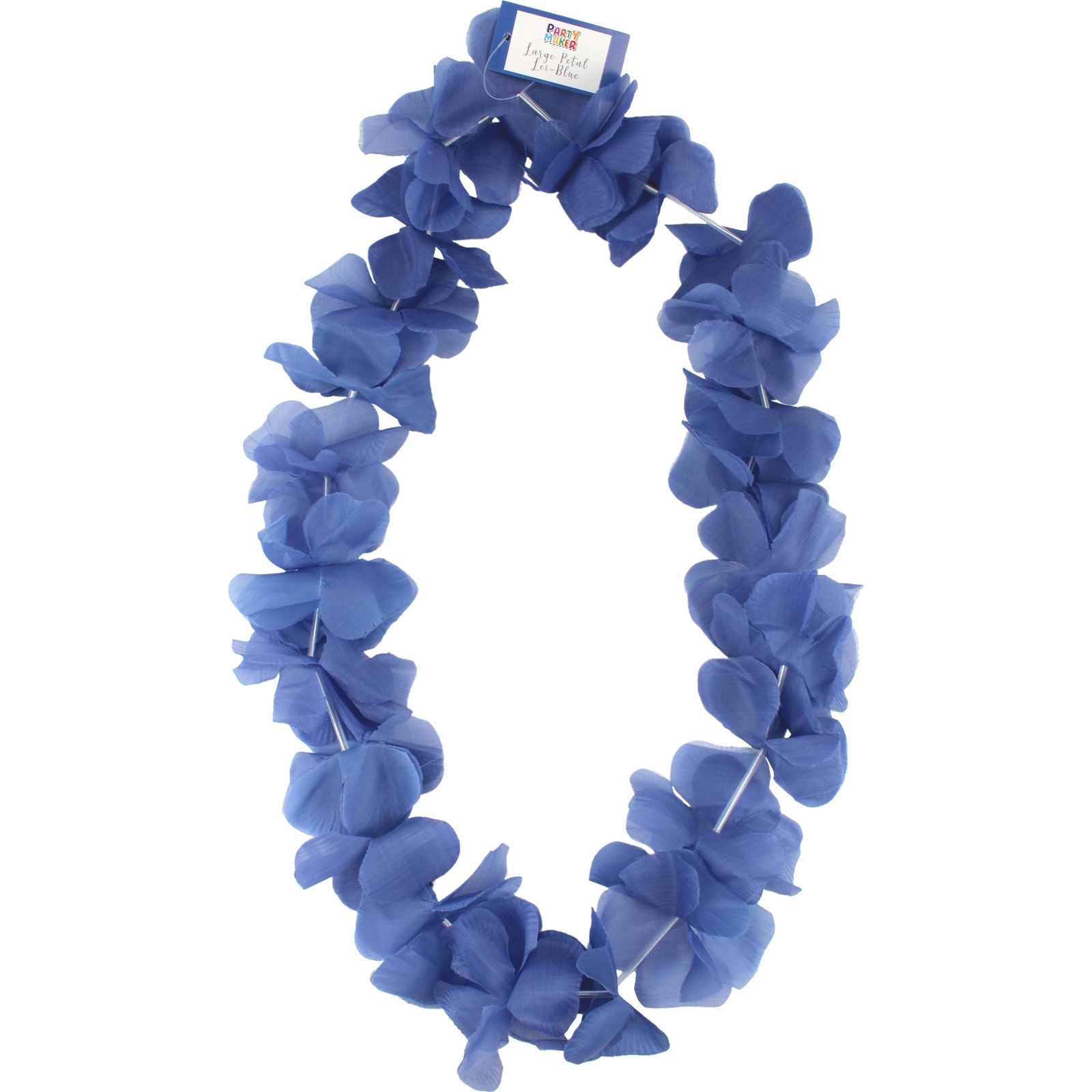 Blue Large Petal Tropical Lei