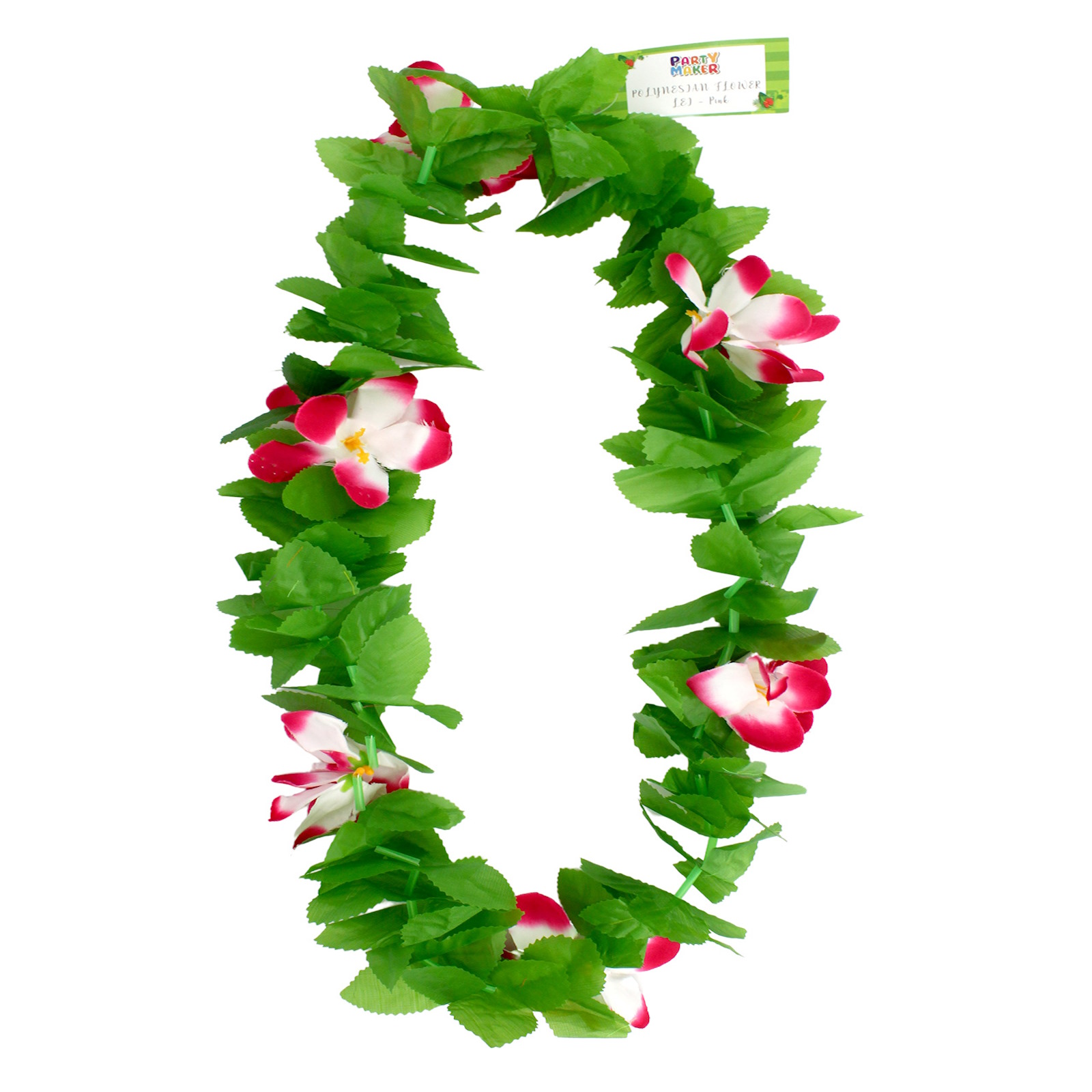 Hot Pink Polynesian Flower Lei