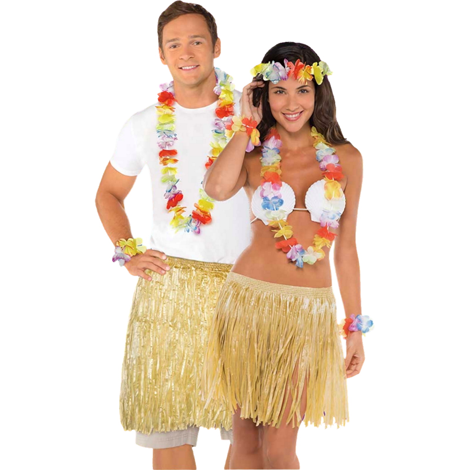 Hawaiian Luau Party Kit (For 10 Guests) 