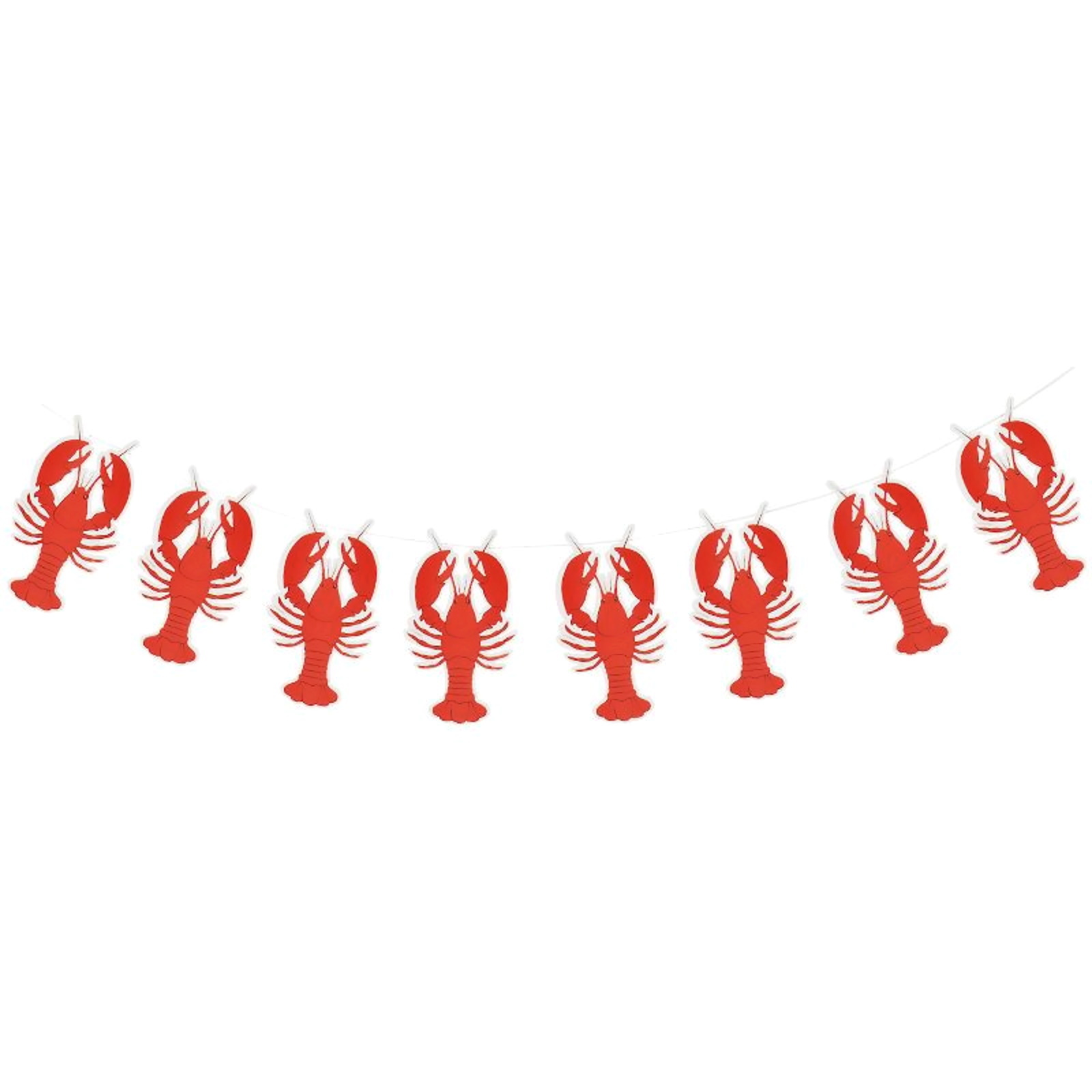 Red Lobster Garland Banner