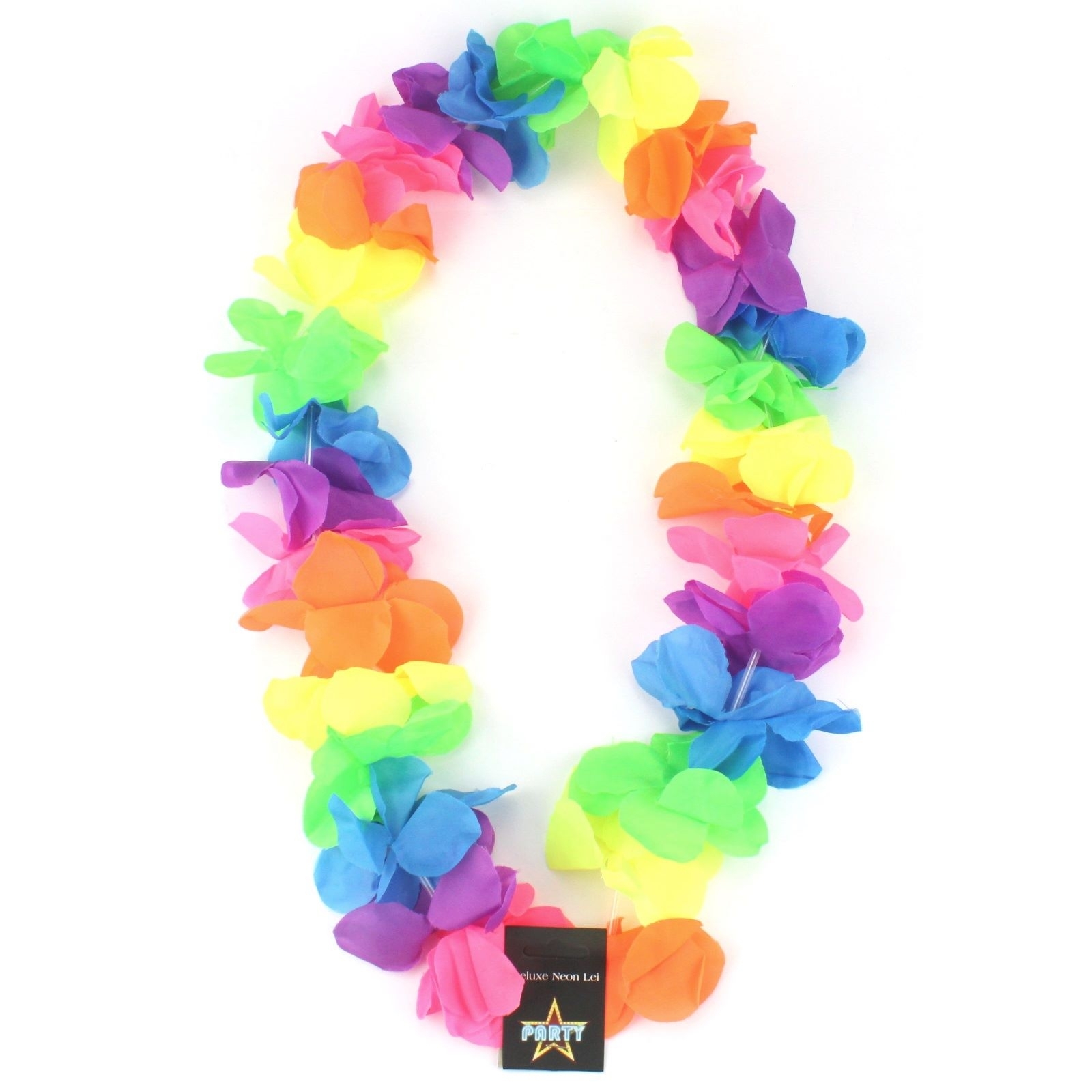 Multicolour Neon Hawaiian Lei