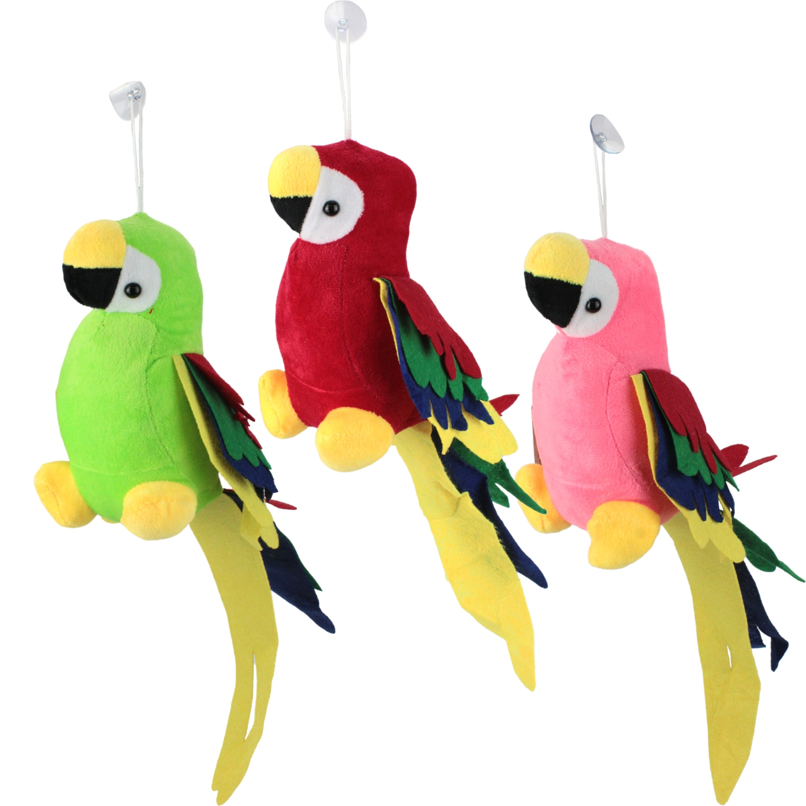 Colourful Plush Toy Parrot (1 Only)