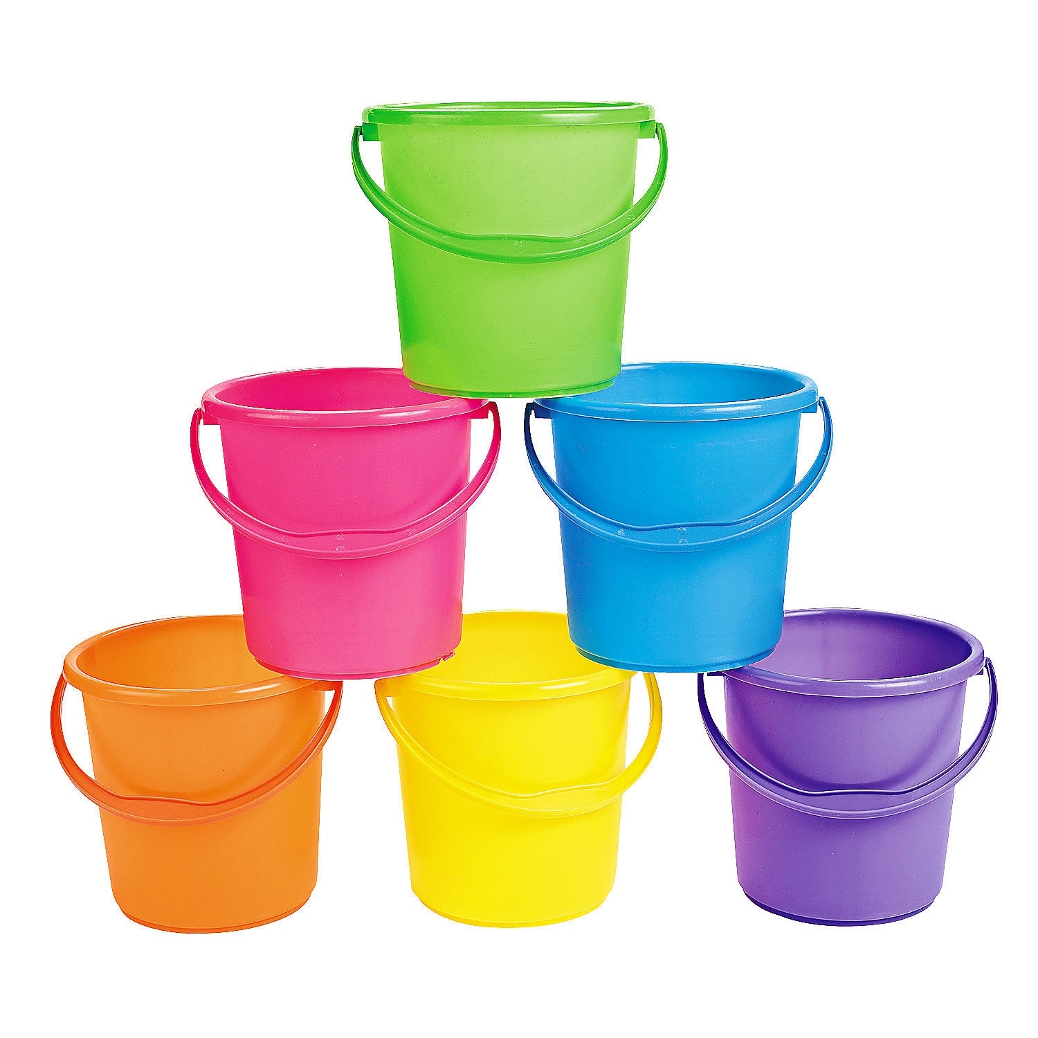 Beach Sand Buckets (Pack of 12)