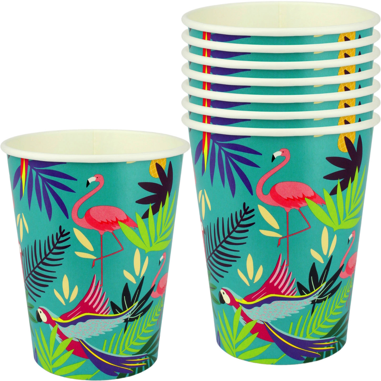 Club Tropicana Paper Cups (Pack of 8)