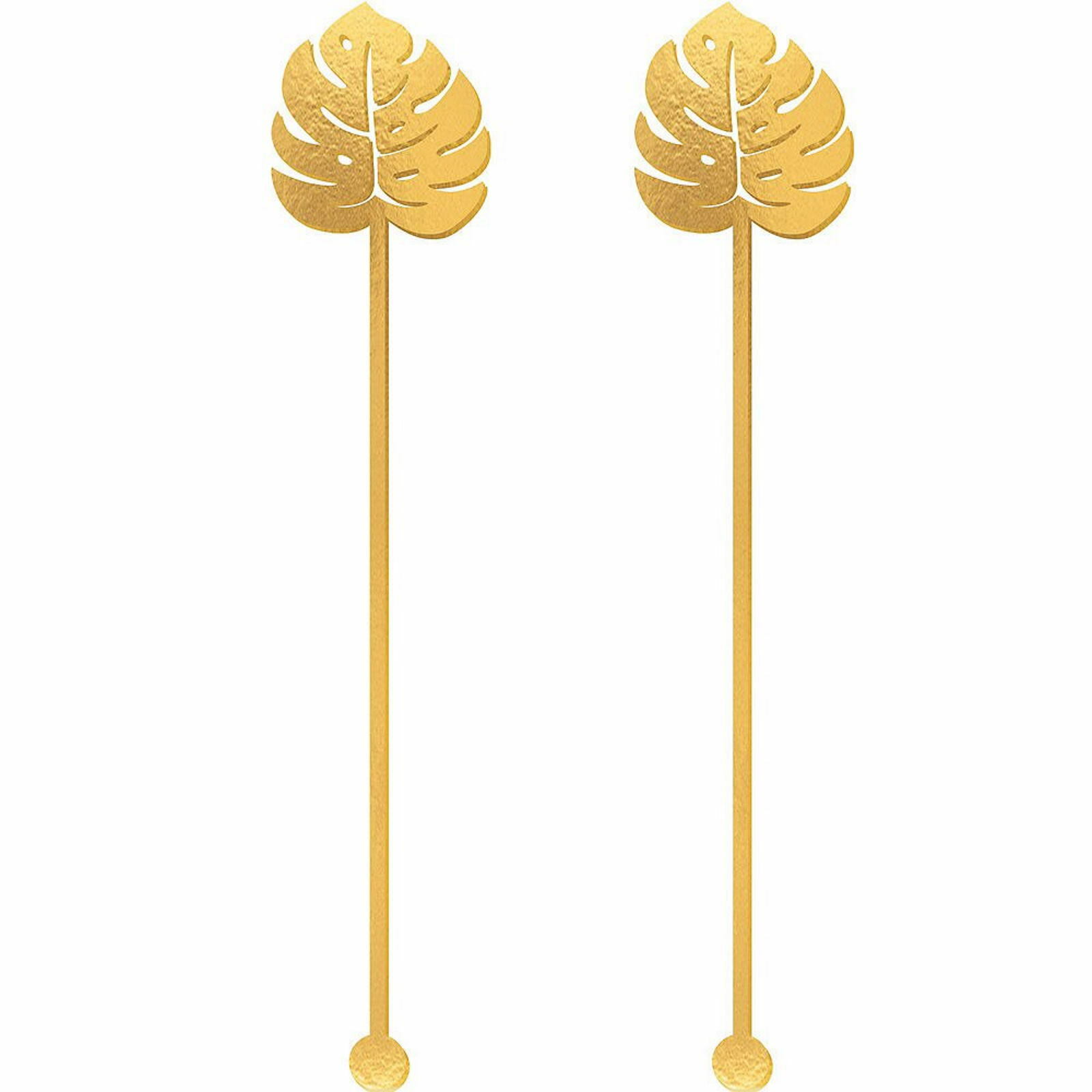 Key West Gold Leaf Drink Stirrers (Pack of 12)