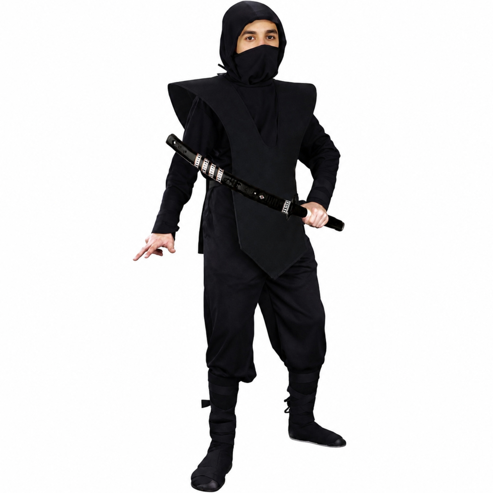 Kids Ninja Costume 10-12 Years