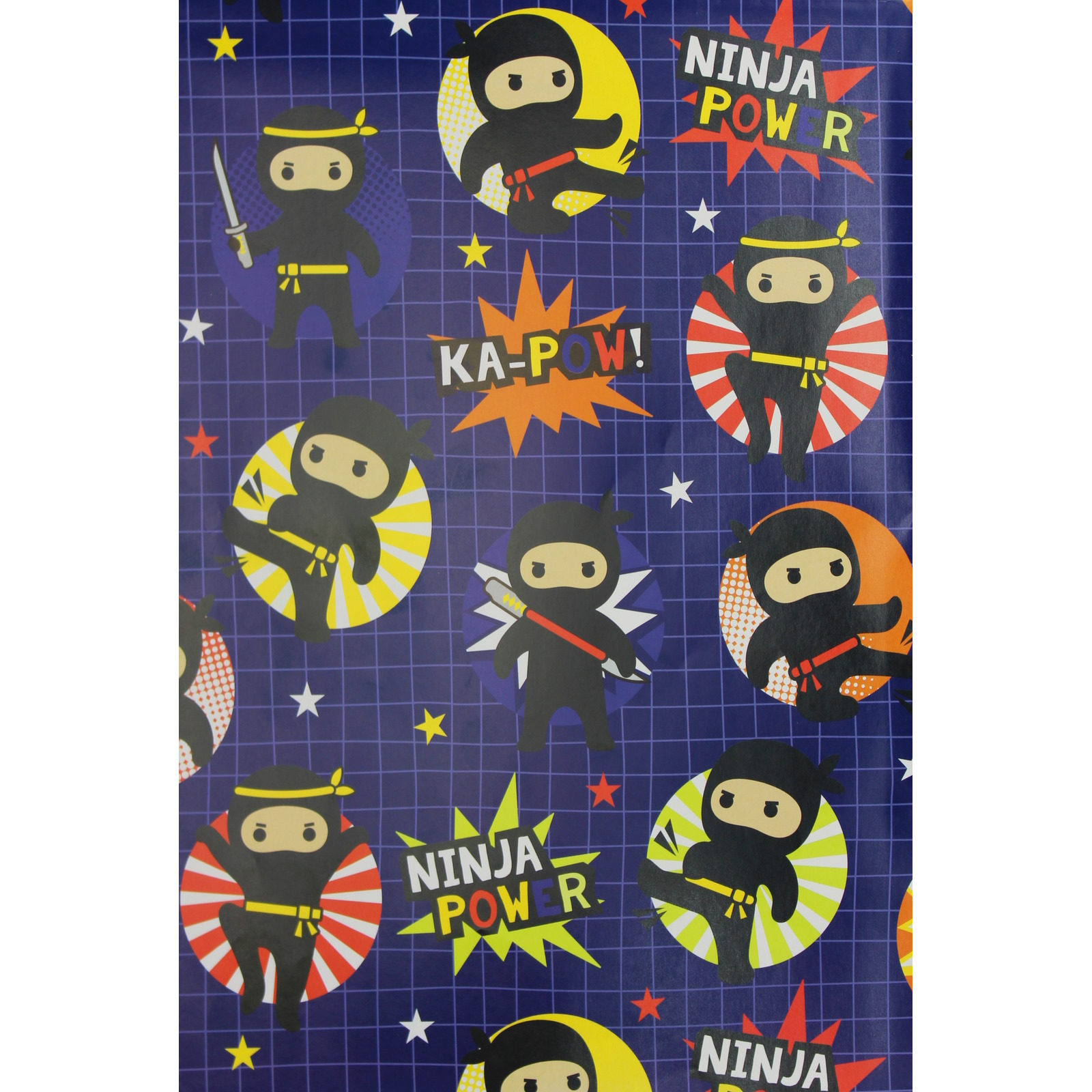 Ninja Wrapping Paper (1 Sheet) 