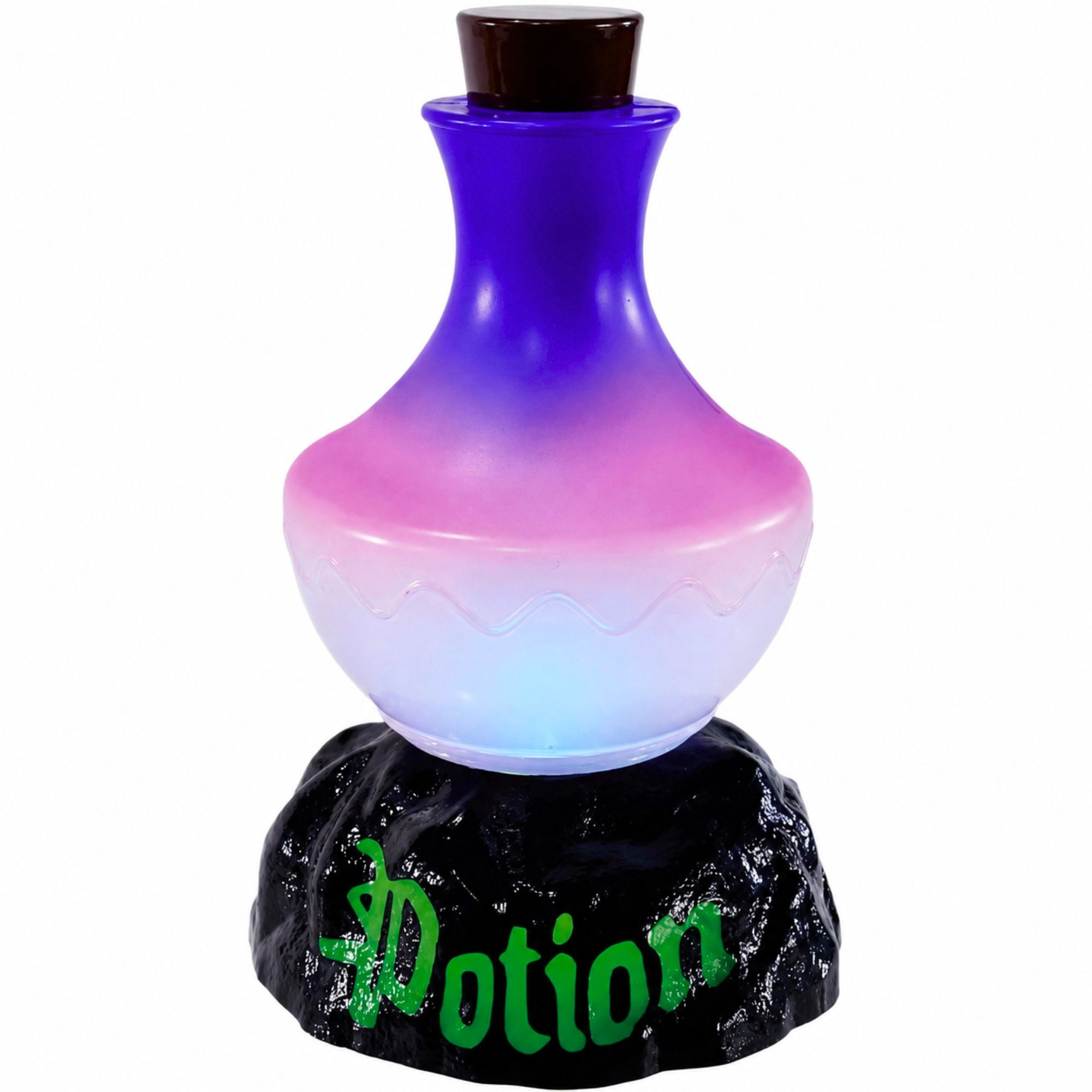 Light Up Witch Glow Potion Bottle Decoration