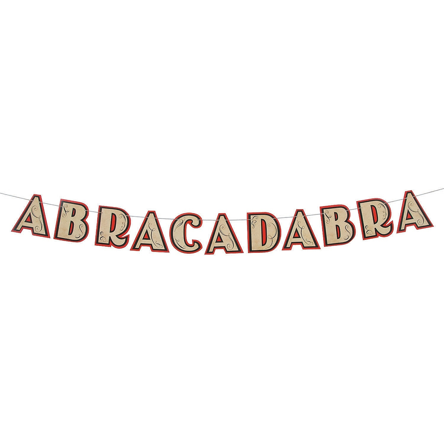 Magic Party Abracadabra Garland Banner