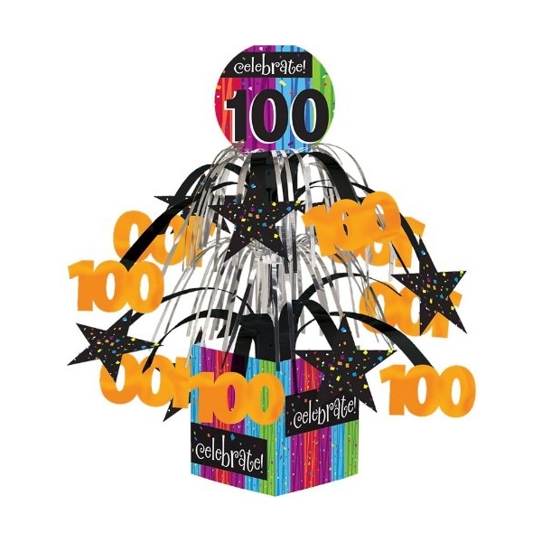 Milestone Celebrations 100th Birthday Centrepiece