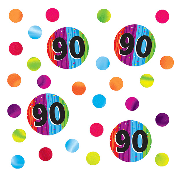 Milestone Celebrations 90th Birthday Confetti/Table Scatters