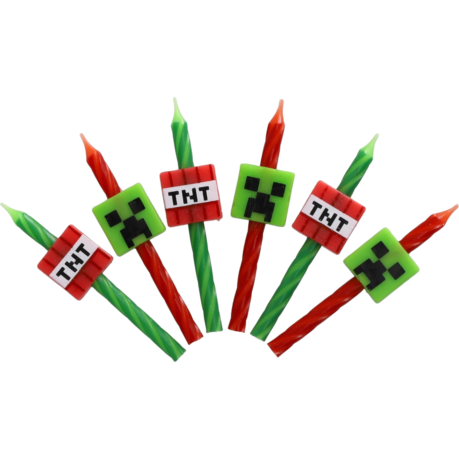 TNT Birthday Candles (Set of 6)