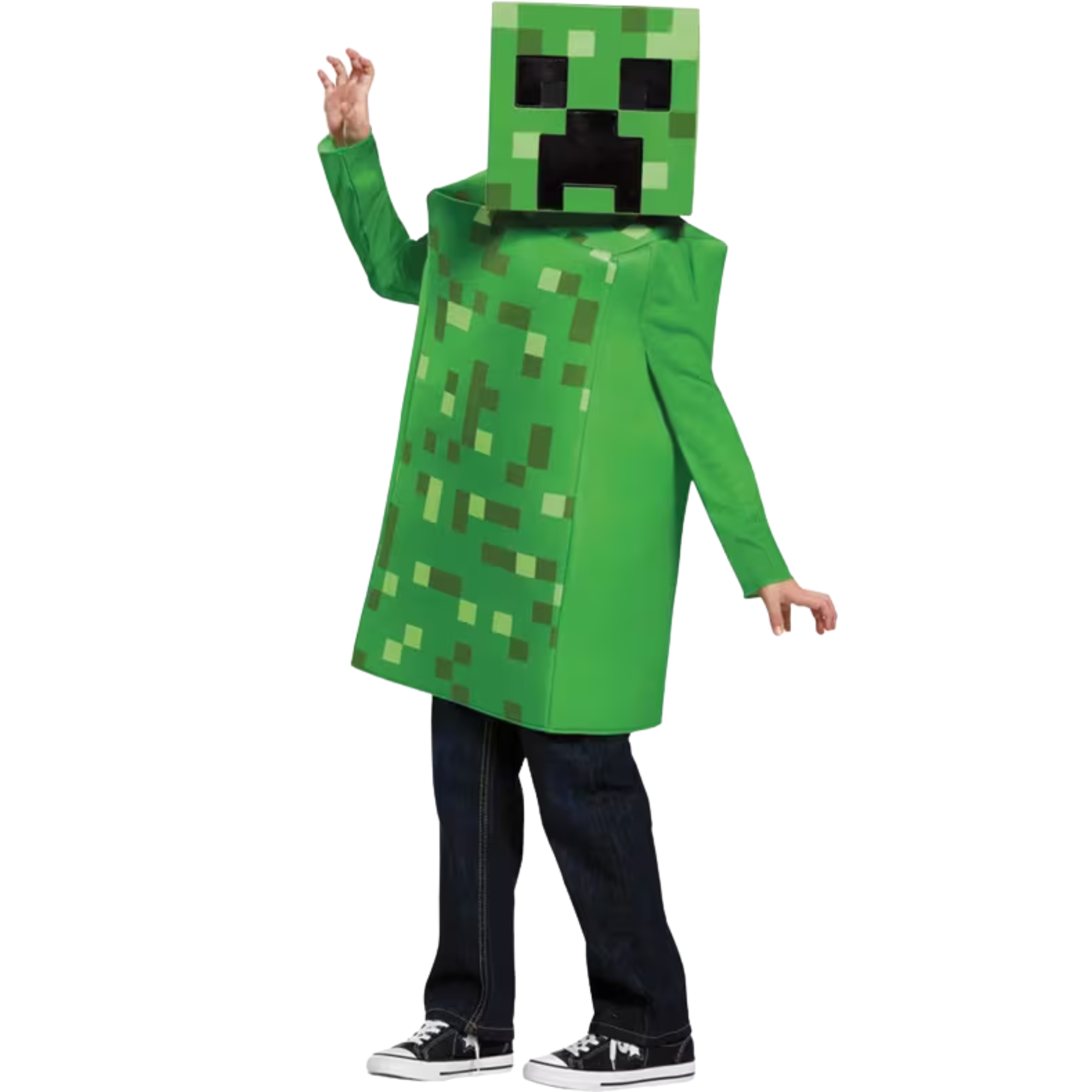 Kids Minecraft Creeper Classic Costume