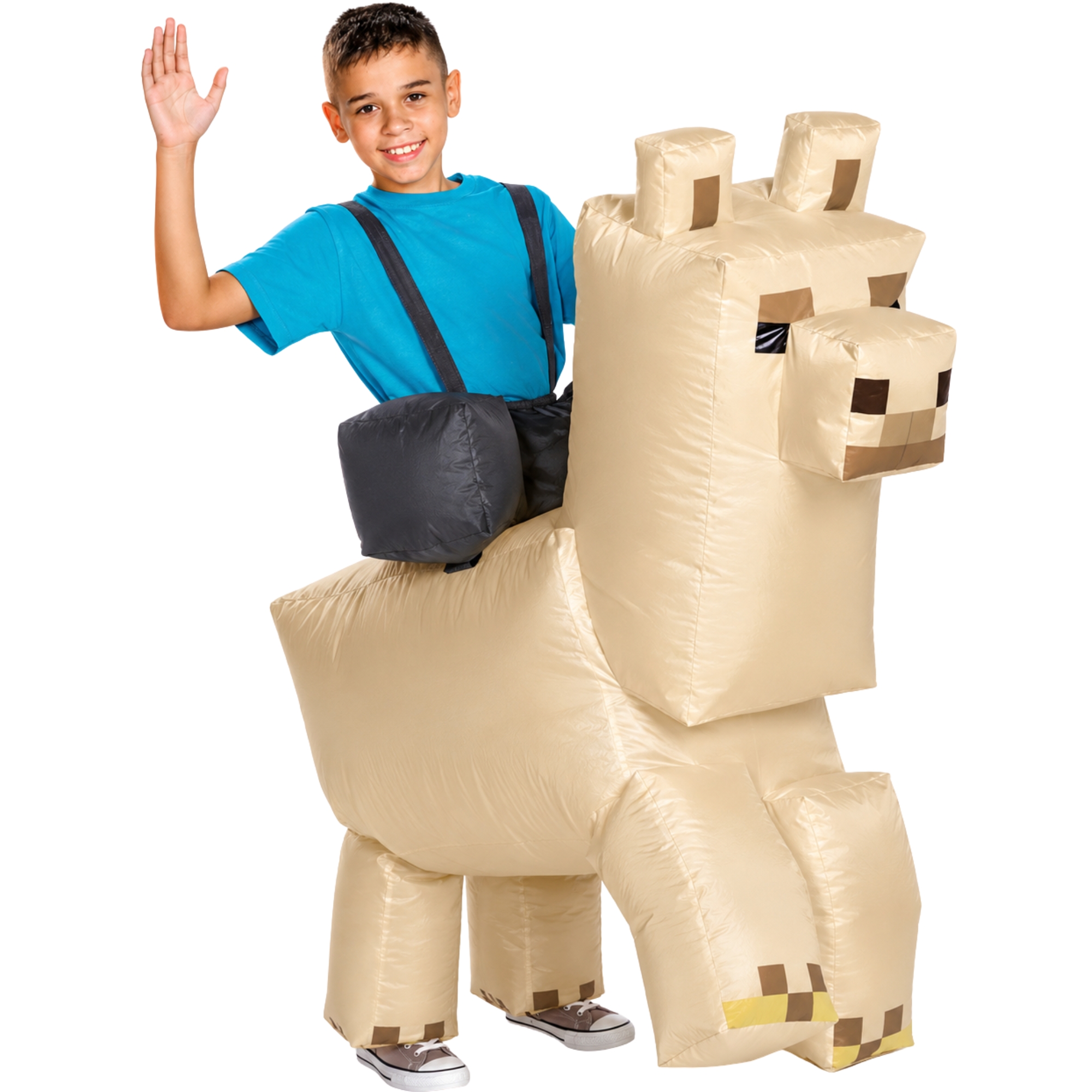 Minecraft Llama Ride On Inflatable Kids Costume 