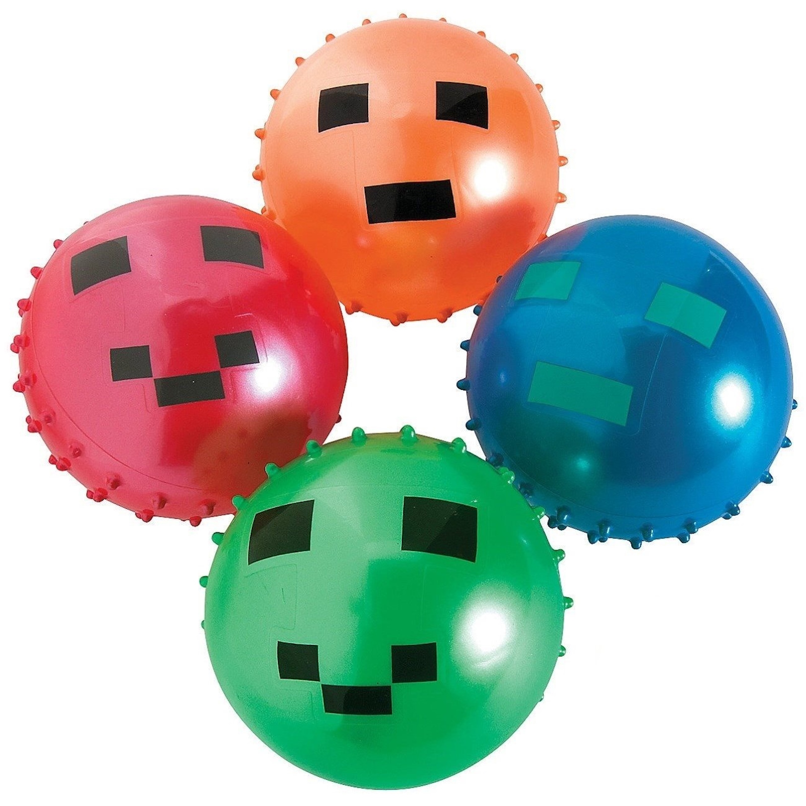 Pixel Spike Balls 13cm (Pack of 12)