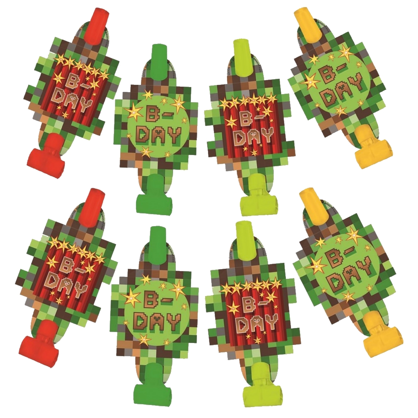 TNT Party Blowers (Pack of 8)