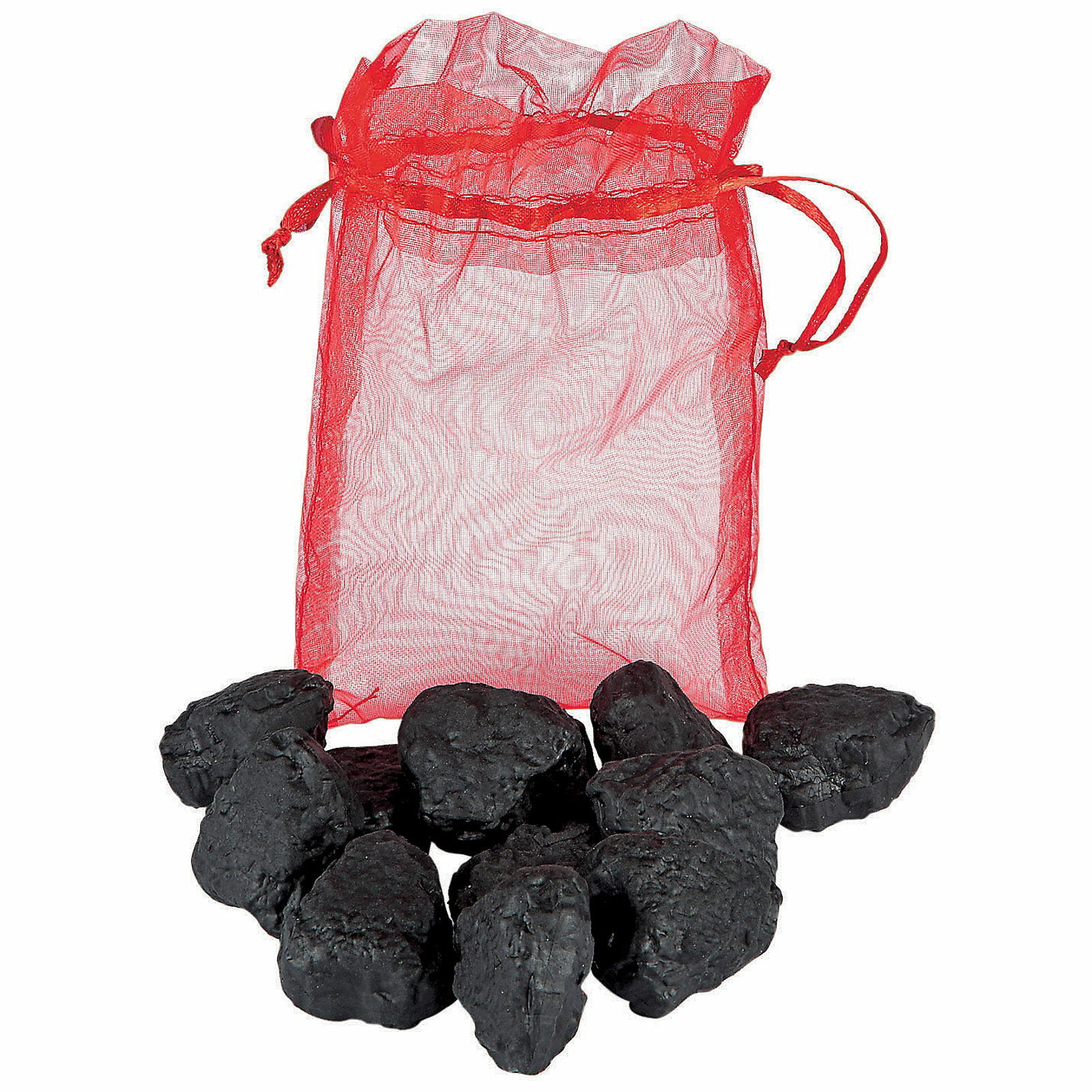 Lump Of Coal Erasers (Pack of 12)