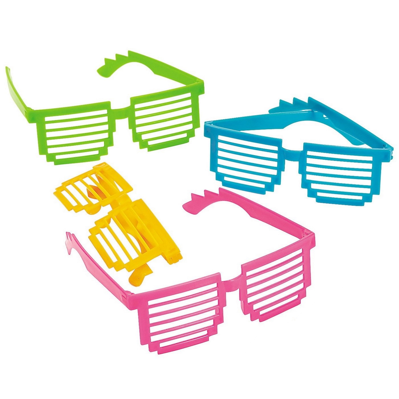 Pixel Shutter Shade Glasses (Pack of 12)