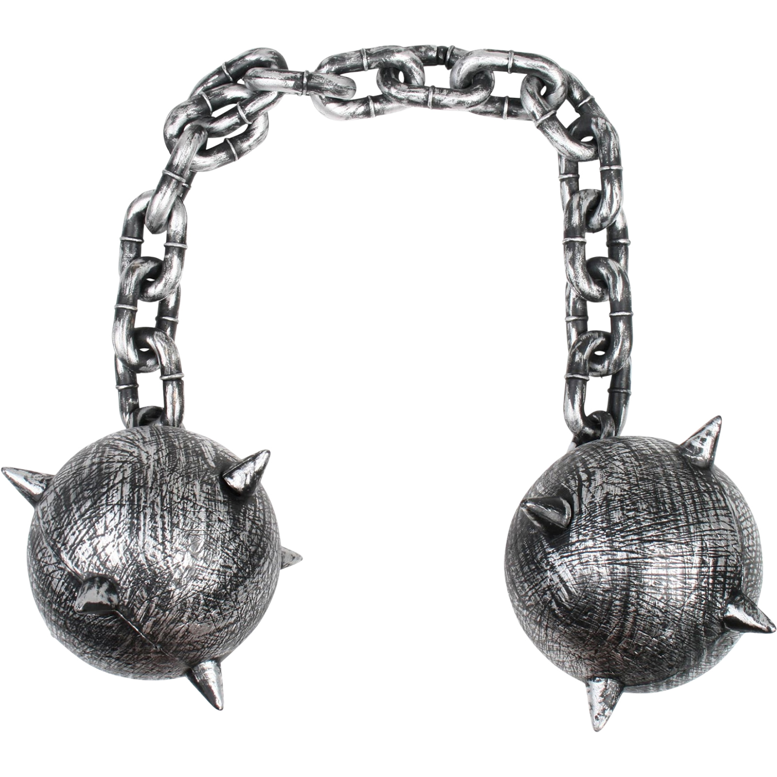 Novelty Spiked Maces On Chain 
