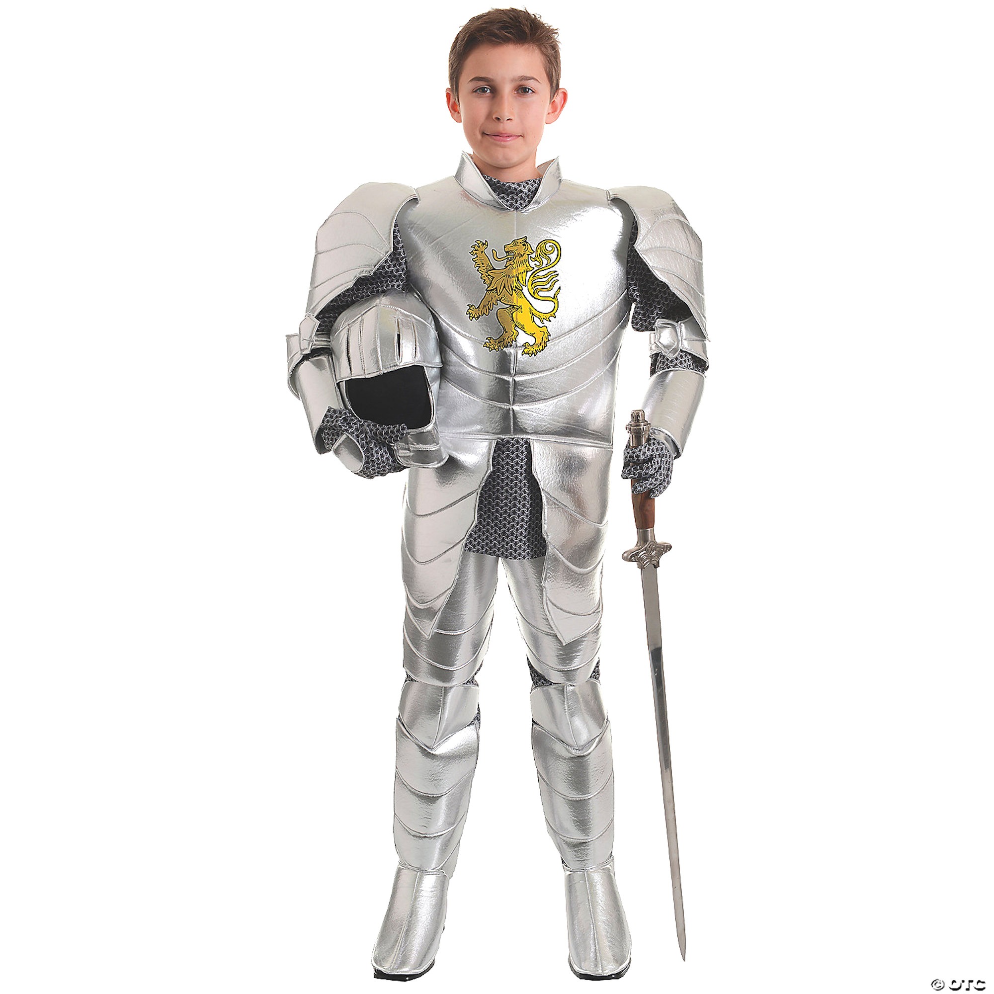 Boys Medieval Deluxe Knight Costume 6-8 Years