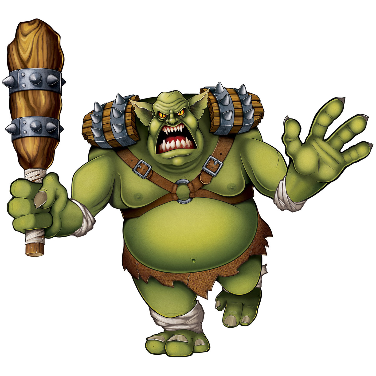 Troll Jointed Cutout Decoration