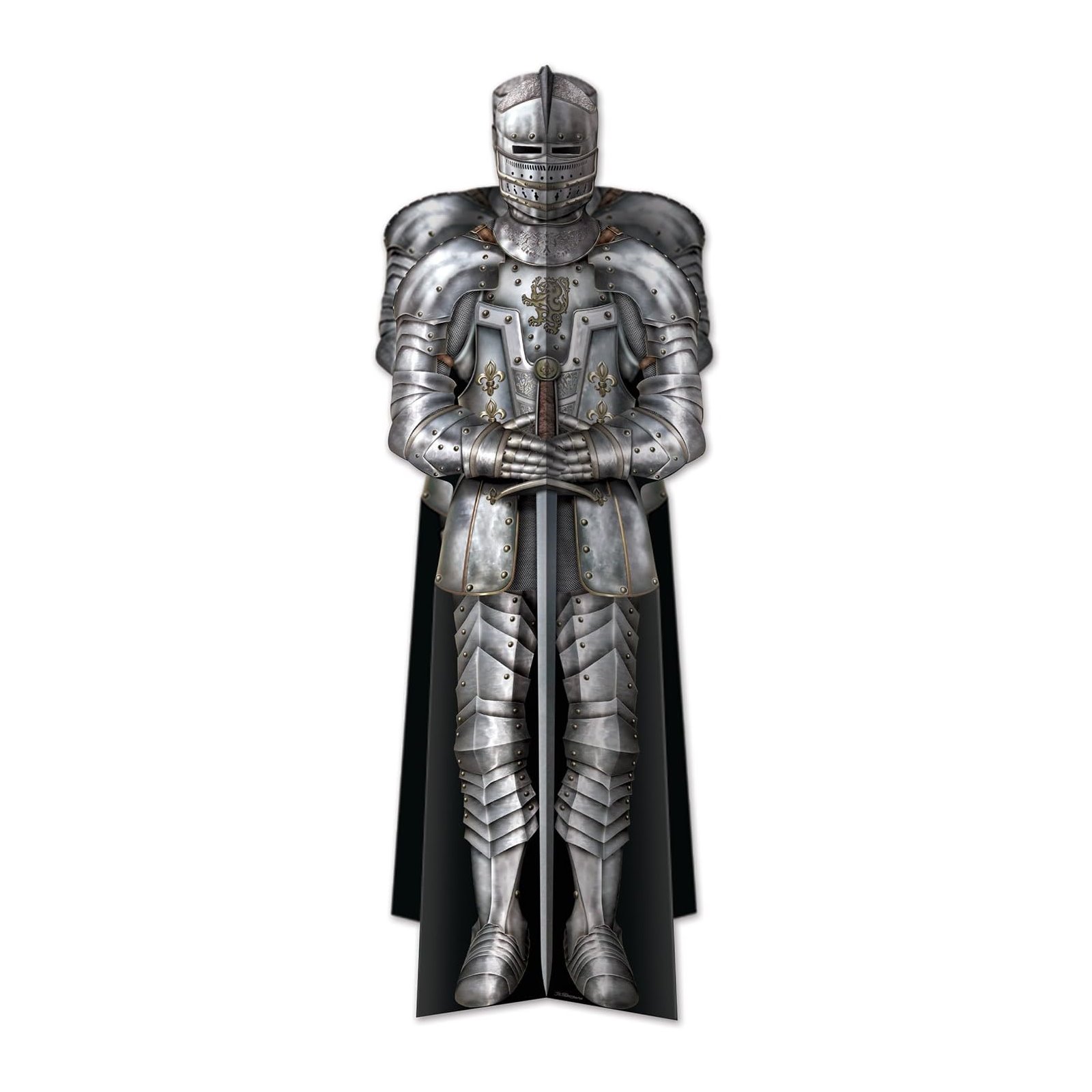 3D Medieval Knight Suit of Armour Centerpiece