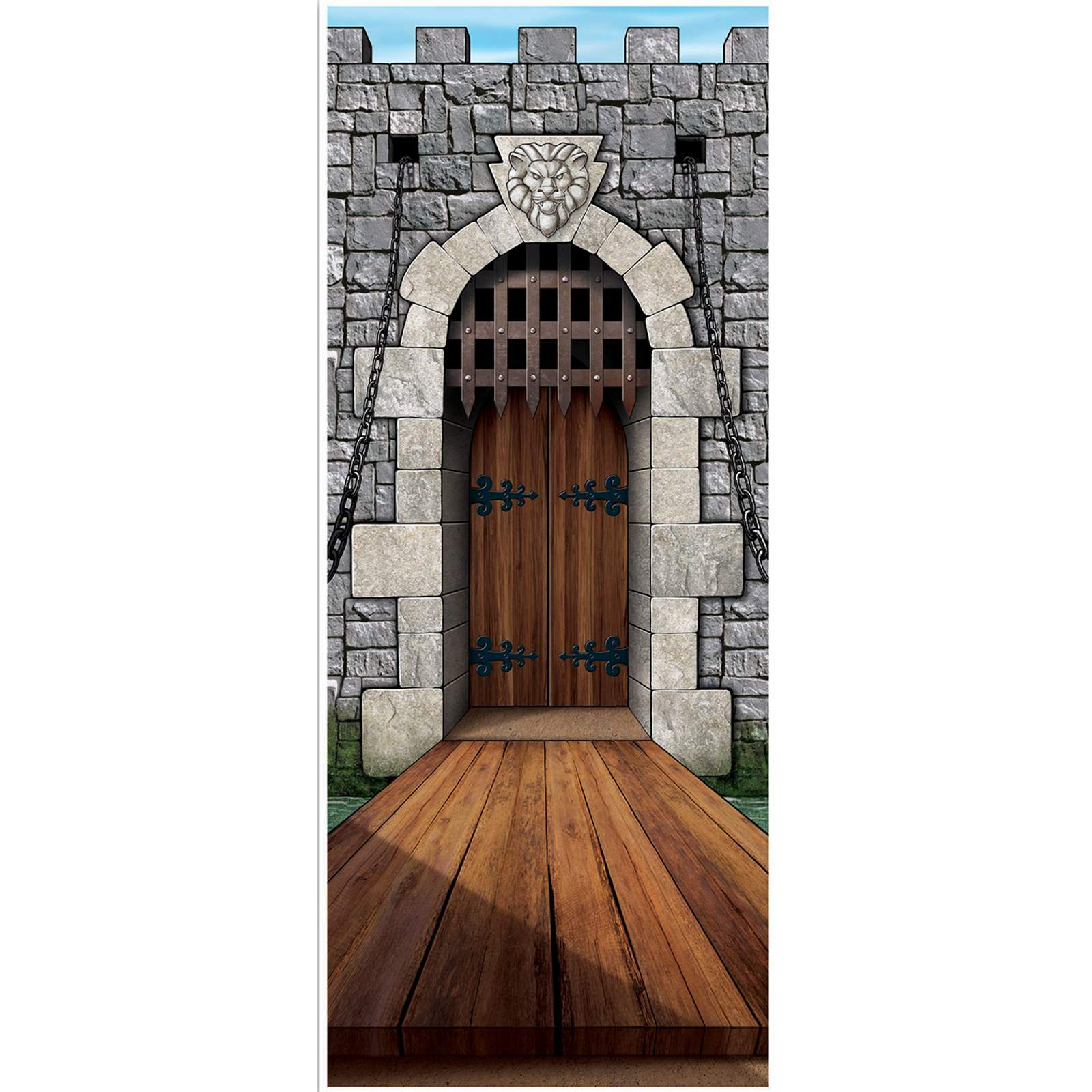 Castle Drawbridge Door Cover