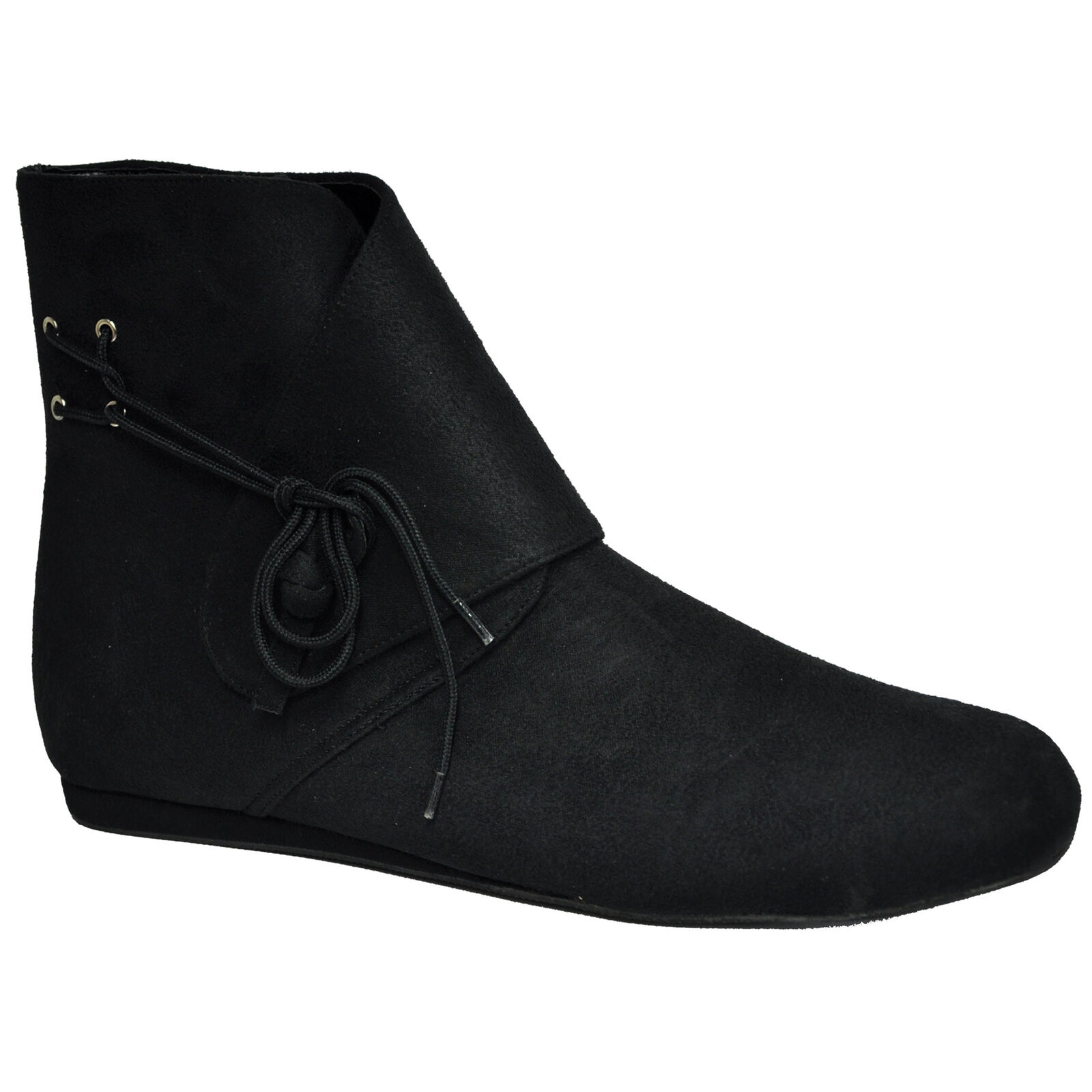 Short Black Renaissance Adult Shoes