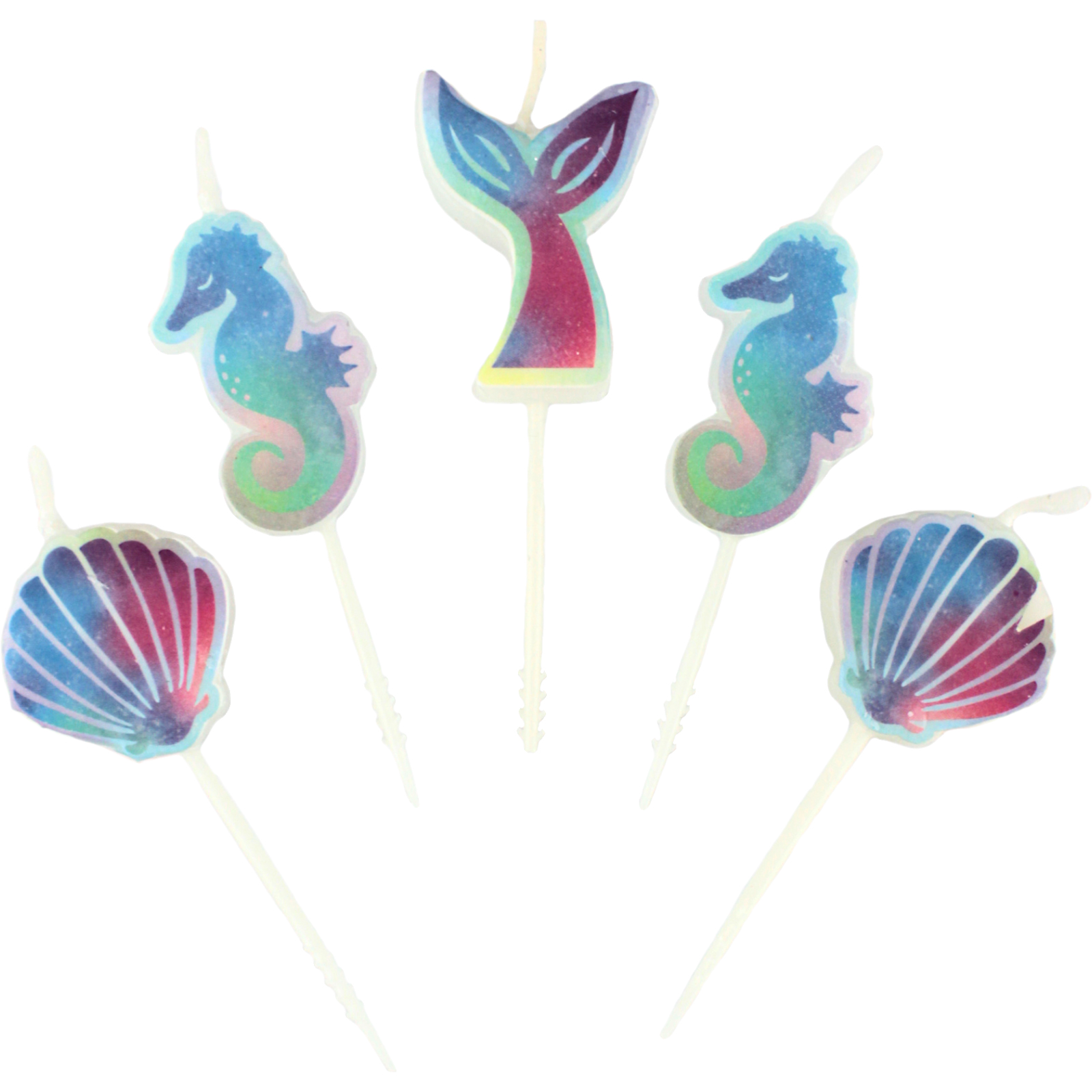 Magical Mermaid Candles (Set of 5)